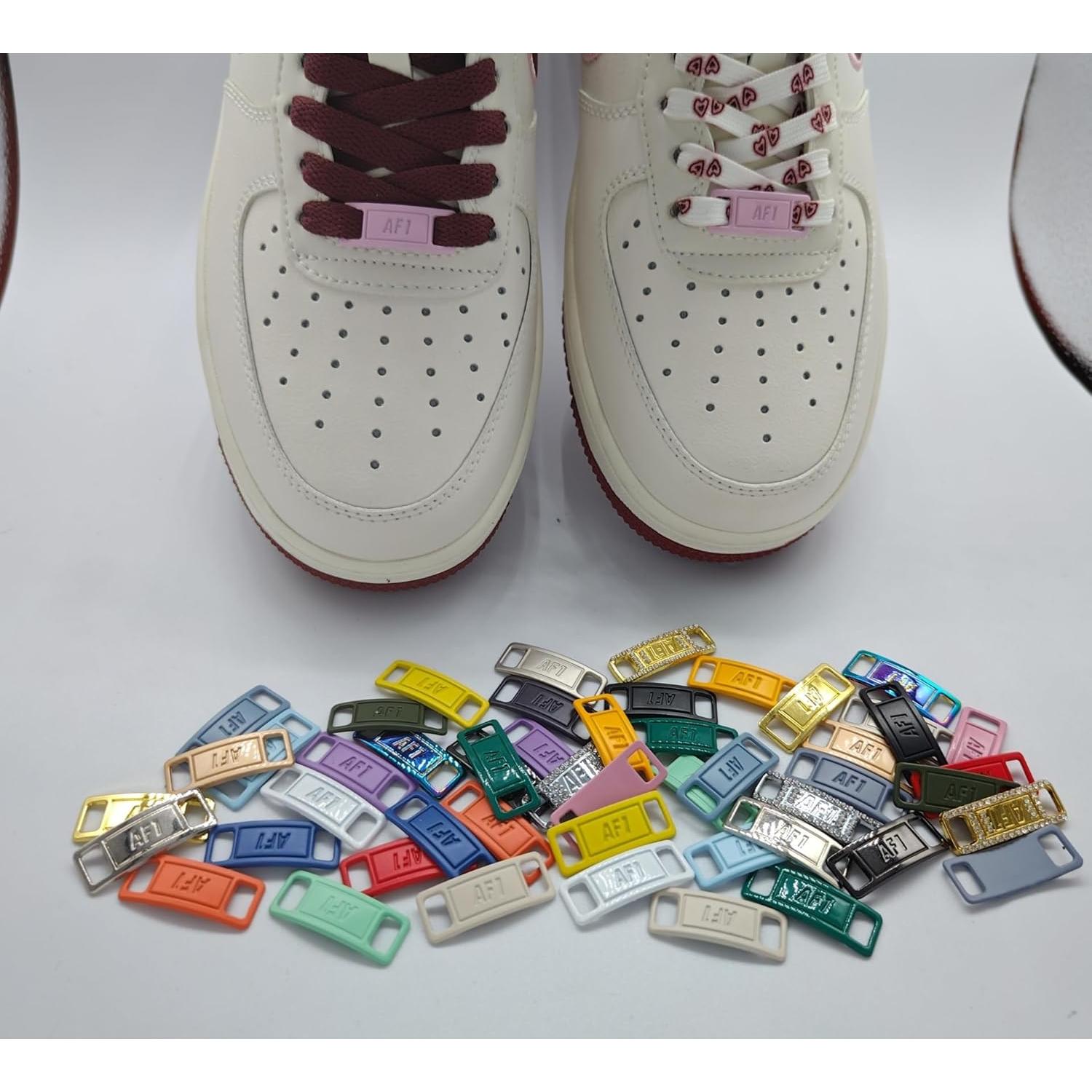 Encantos de Cuerda Coloridos para Zapatillas Nike Air Force 1