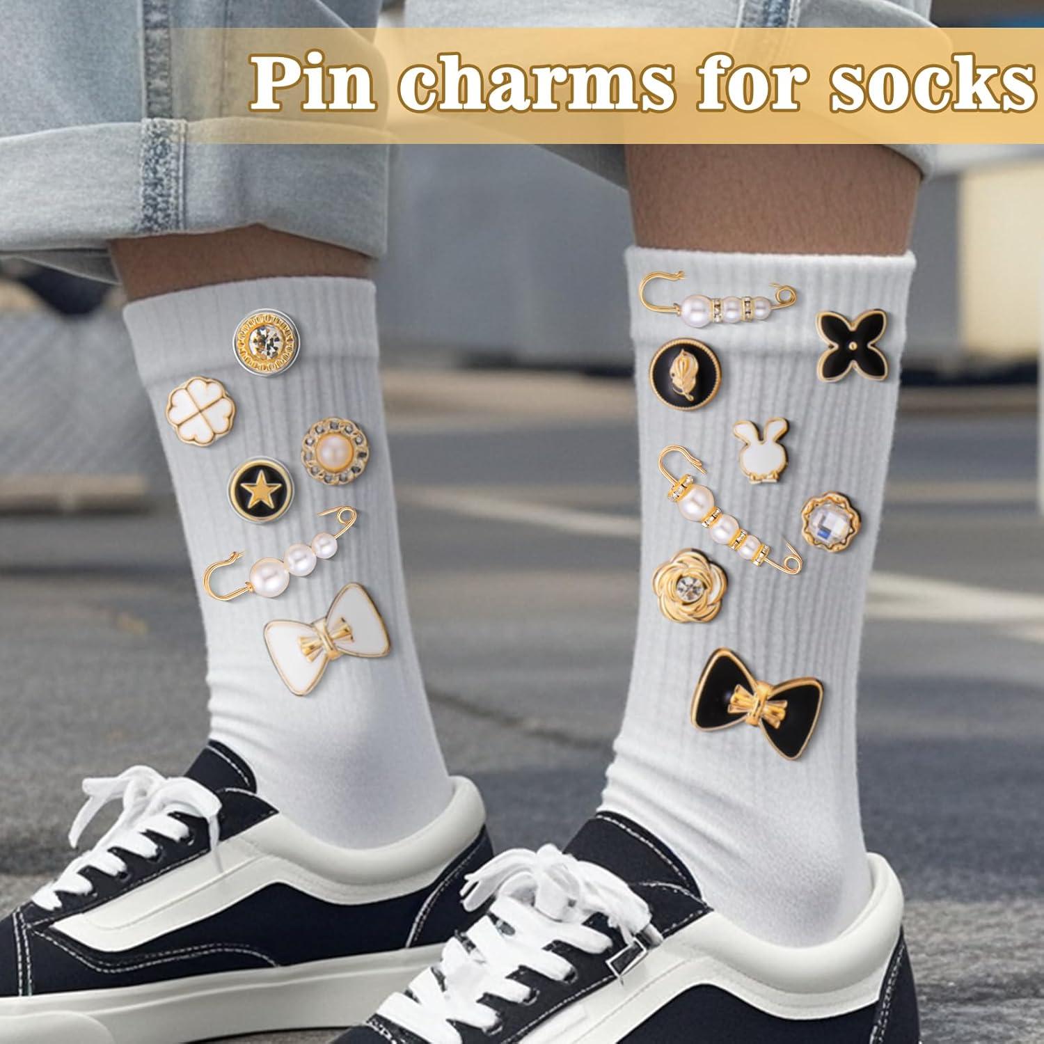 Encantos para Zapatos AIERSA - Set de 106 Pins Elegantes