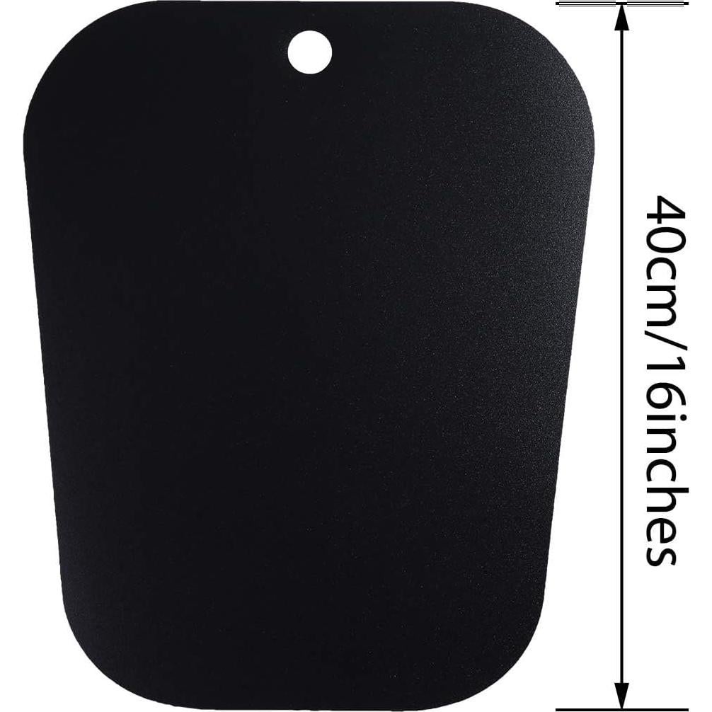 Soportes para Botas URATOT 12 Hojas Reutilizables PVC Negro