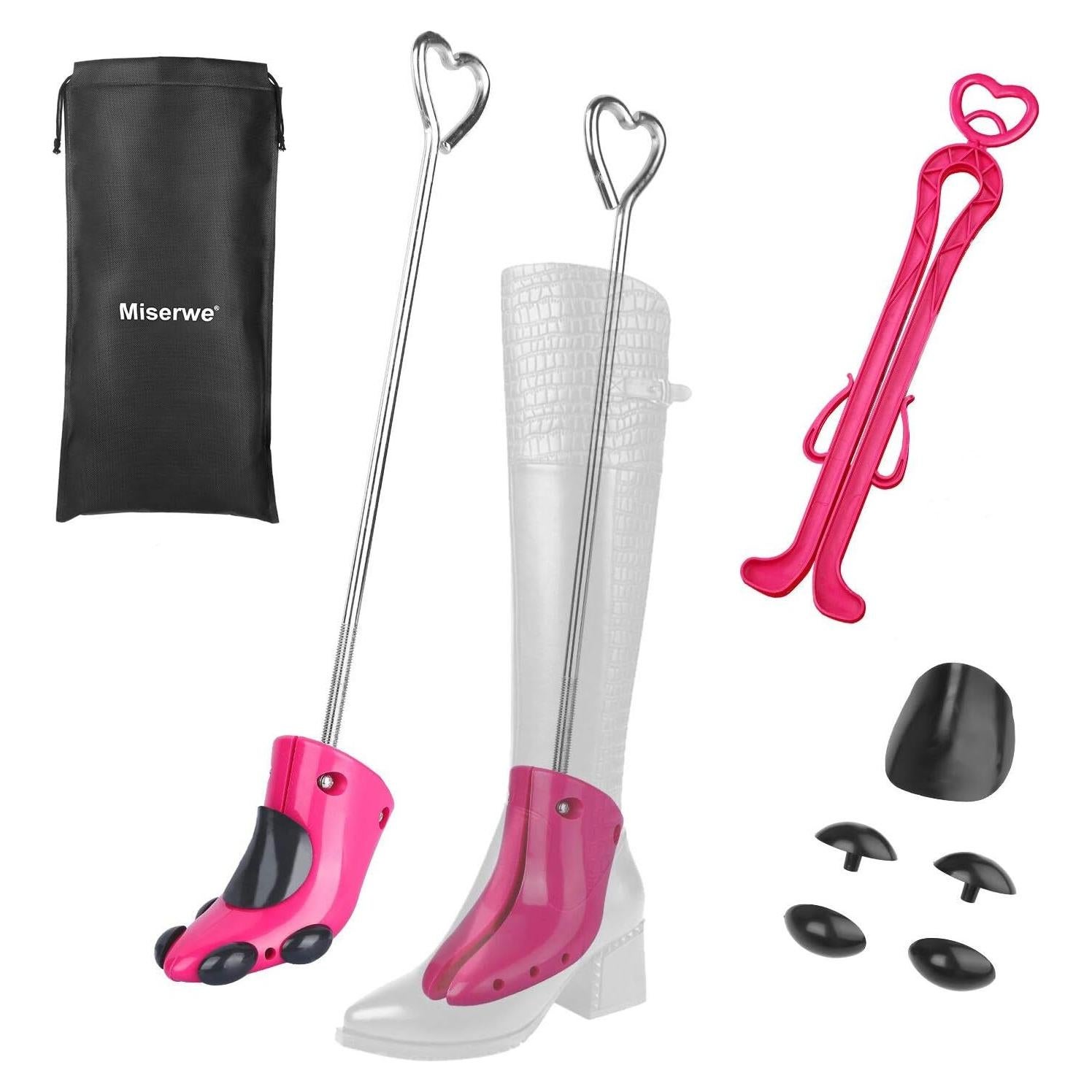 Estirador de Zapatos MISERWE Ajustable Profesional para Hombres y Mujeres