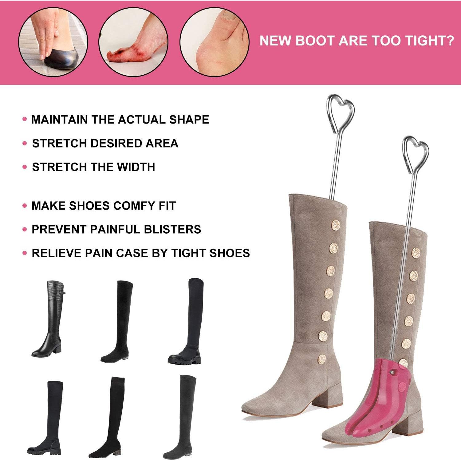 Estirador de Zapatos MISERWE Ajustable Profesional para Hombres y Mujeres