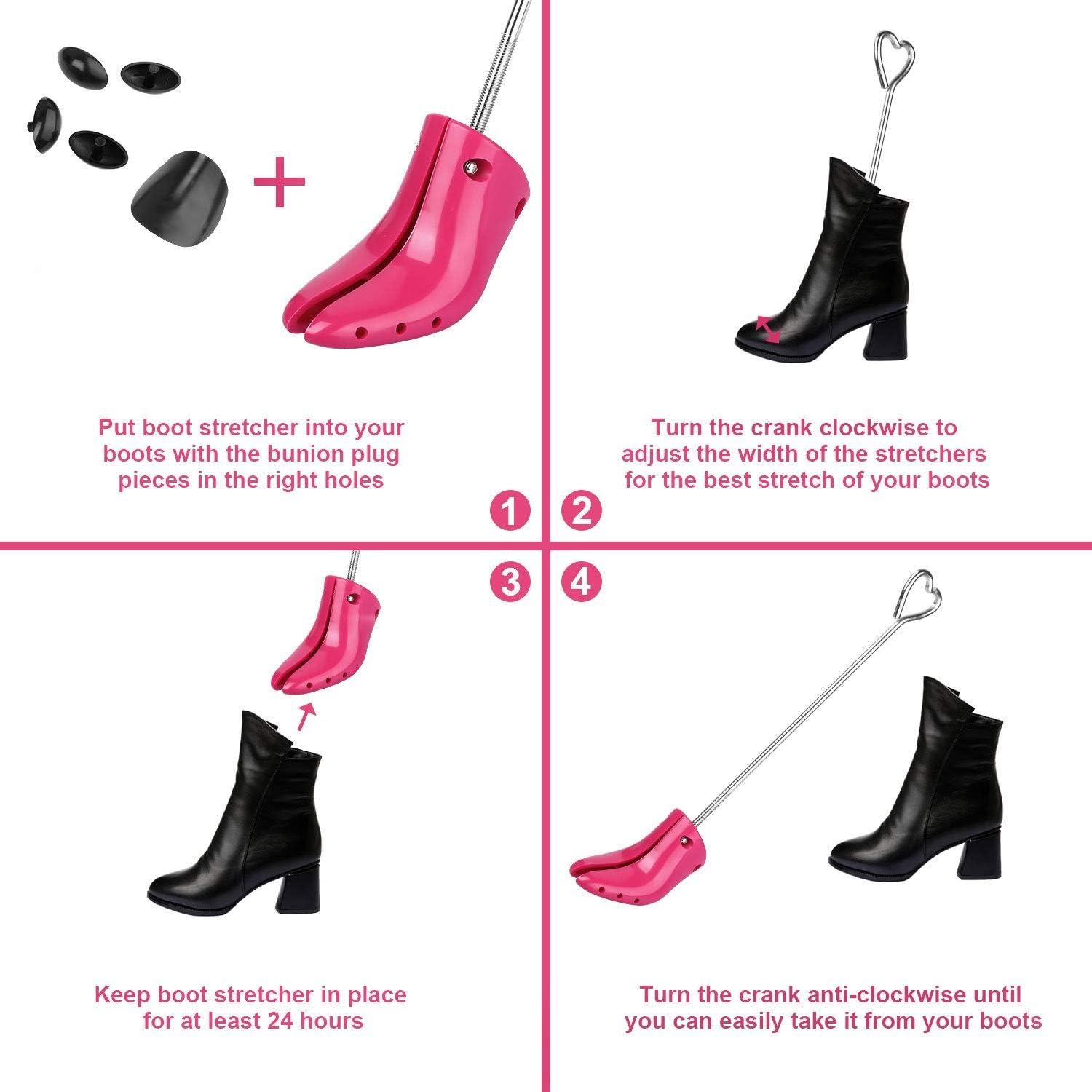 Estirador de Zapatos MISERWE Ajustable Profesional para Hombres y Mujeres