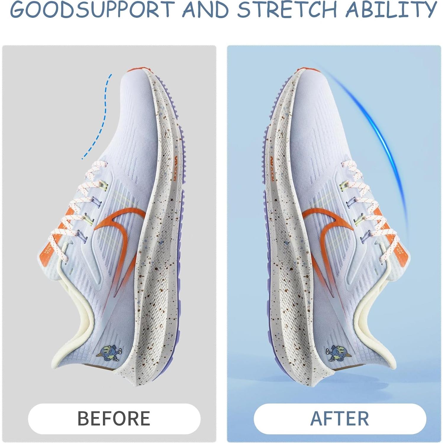 16 Piezas Estiradores de Zapatos Ajustables PP para Hombres y Mujeres