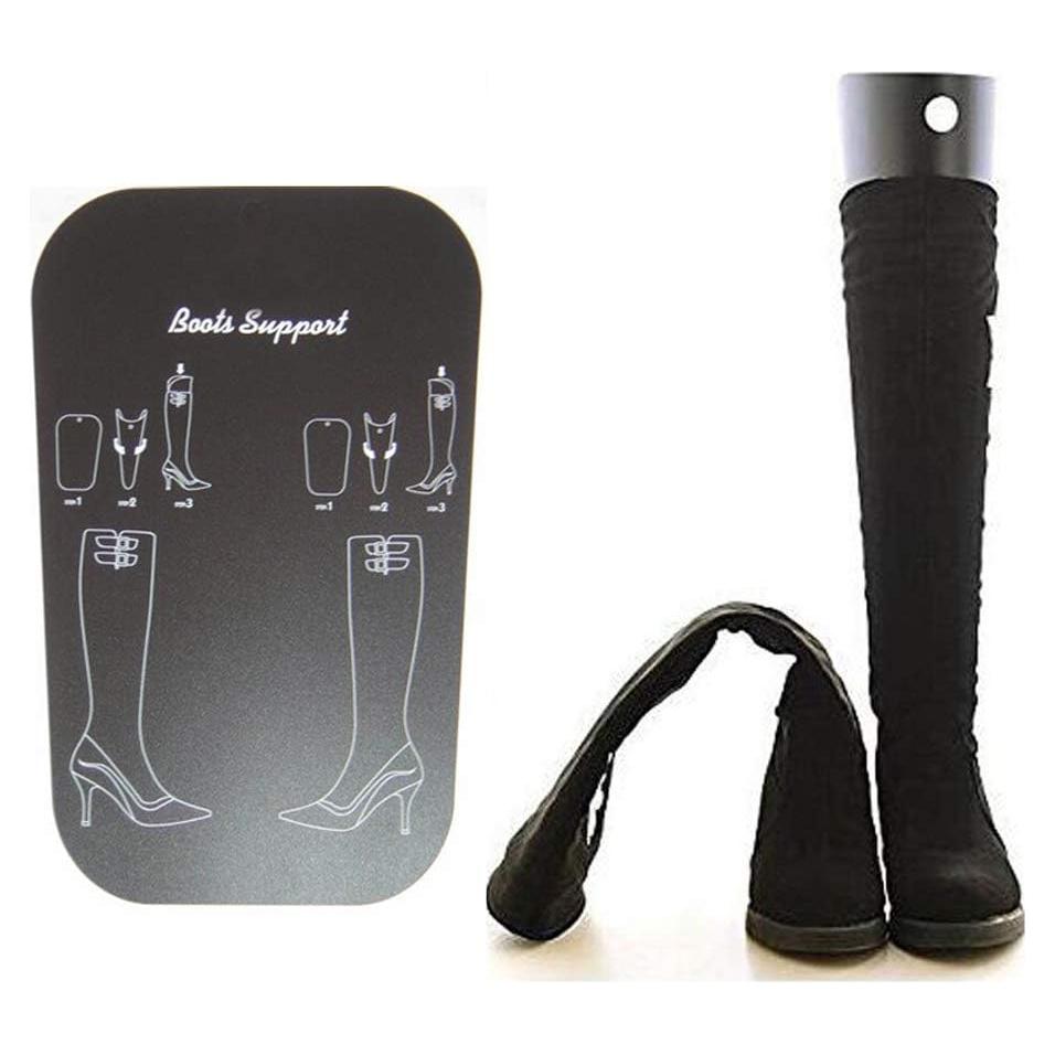 XINGZI 2Pair (4PCS) Boot Shaper Form Inserts Tall Boot Support Shape Shoe Tree Boot Shaper Knee High Shoes Boot Holder 18" Height