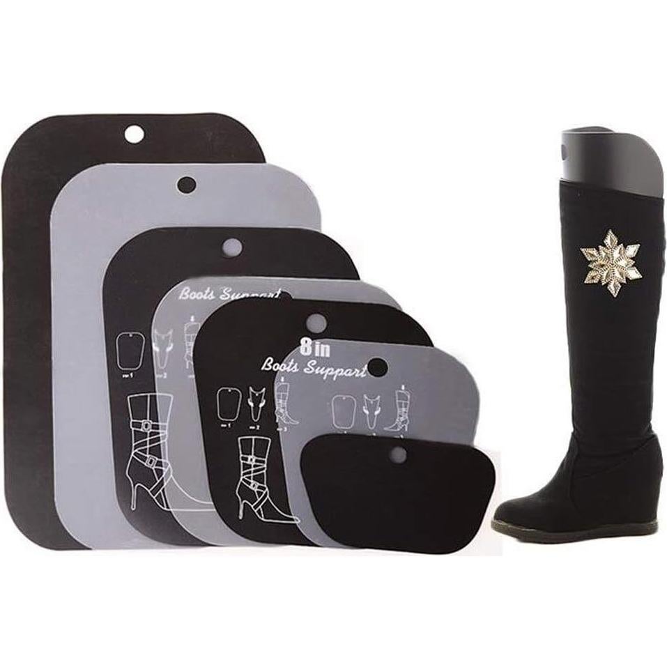 XINGZI 2Pair (4PCS) Boot Shaper Form Inserts Tall Boot Support Shape Shoe Tree Boot Shaper Knee High Shoes Boot Holder 18" Height