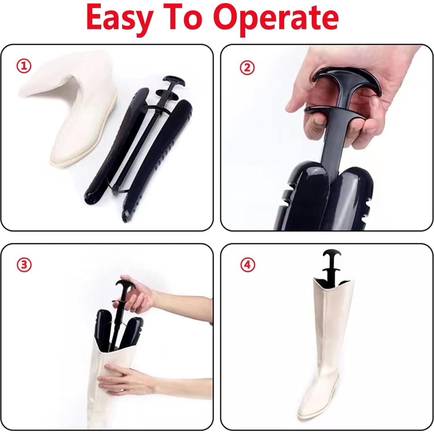 Formadores de Eje para Botas EUQINU Ajustables 40.64 cm