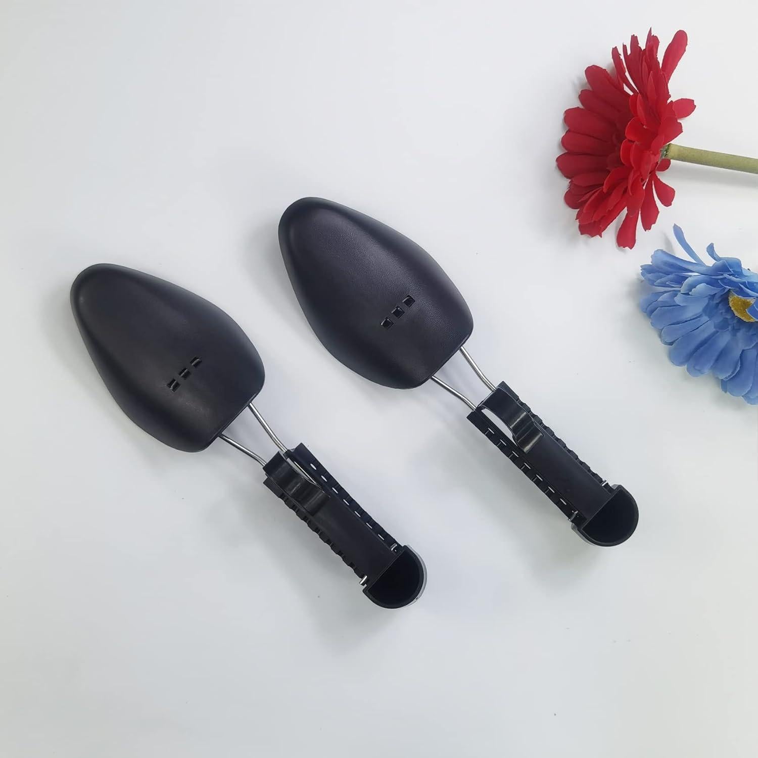 Árboles para Zapatos WAJJ Ajustables 2 Piezas para Mujer Negro