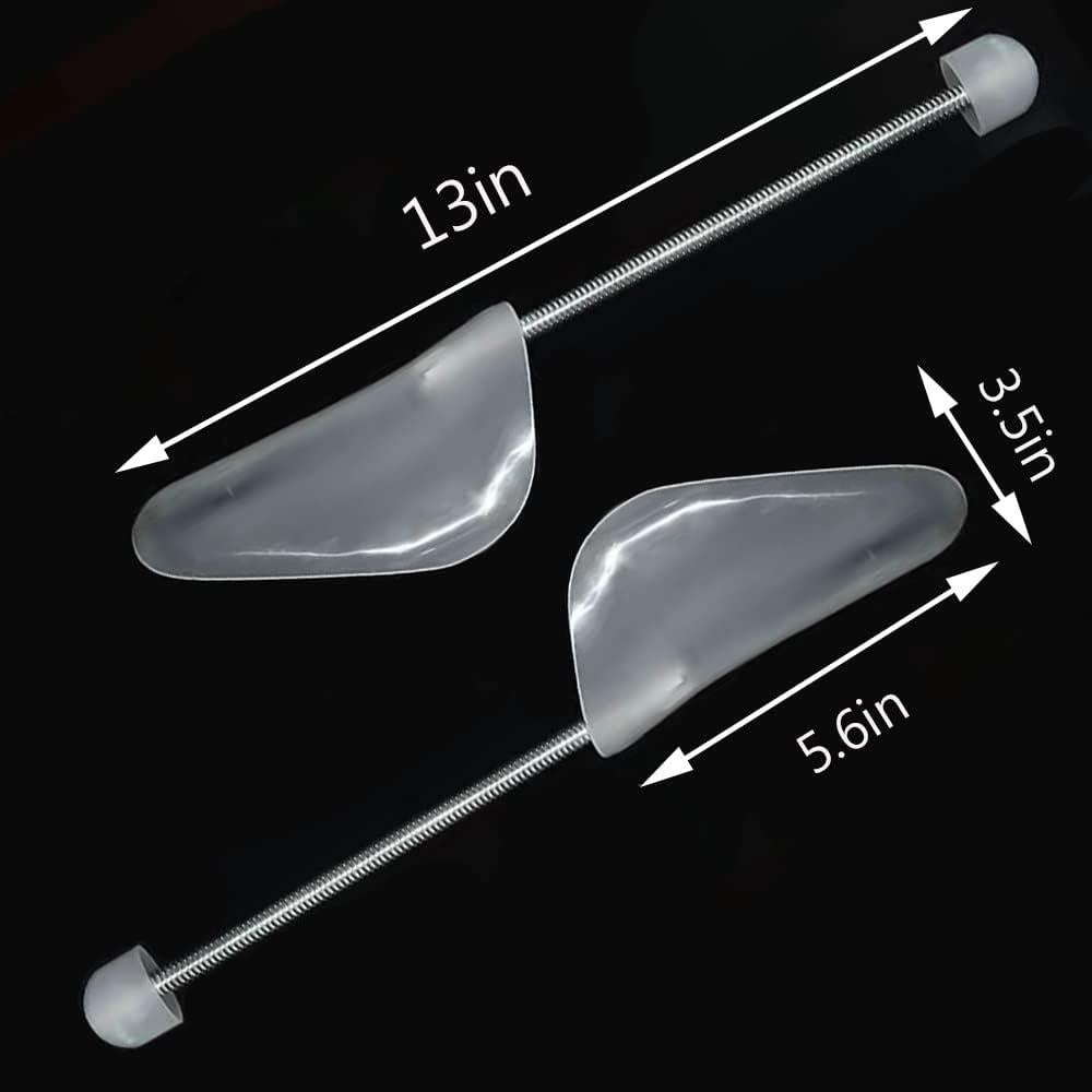 Formadores de Zapatos Plásticos Ajustables 33cm - 2 Pares