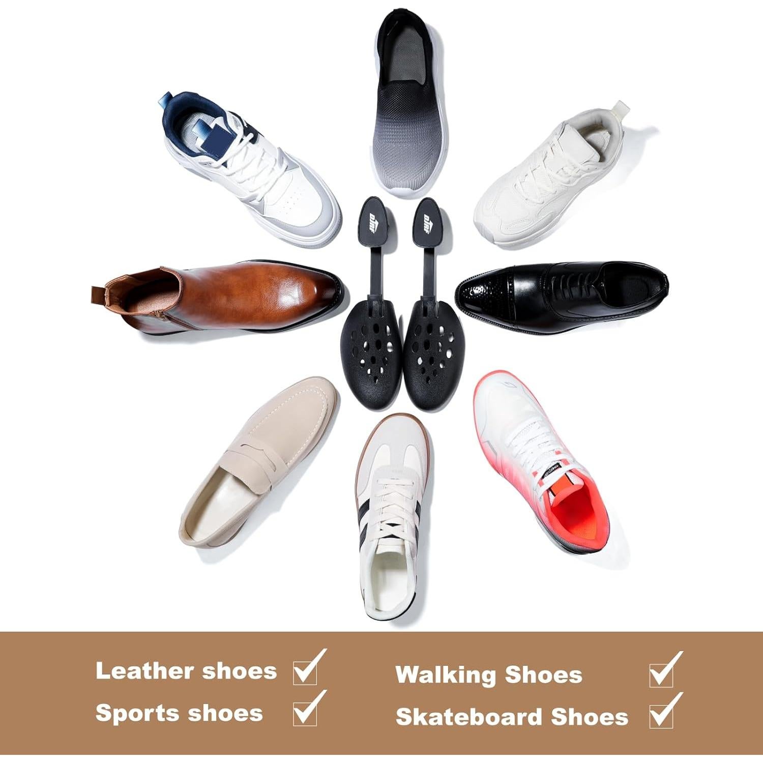 Árbol de Zapatos Ajustable Unisex 6-12 - Soporte de Calzado