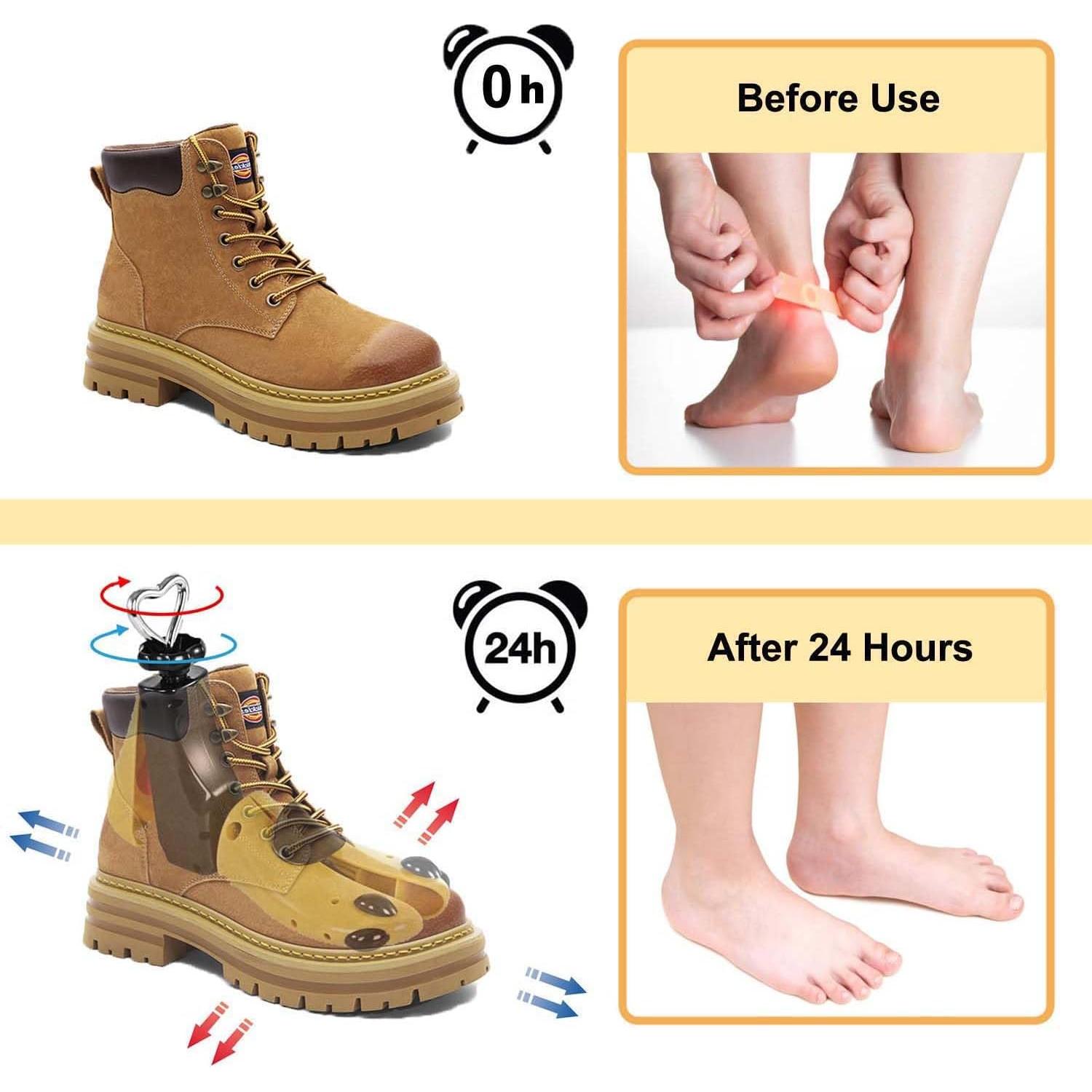 Estirador de Zapatos Universal Amarillo - Ajuste Hombre/Mujer