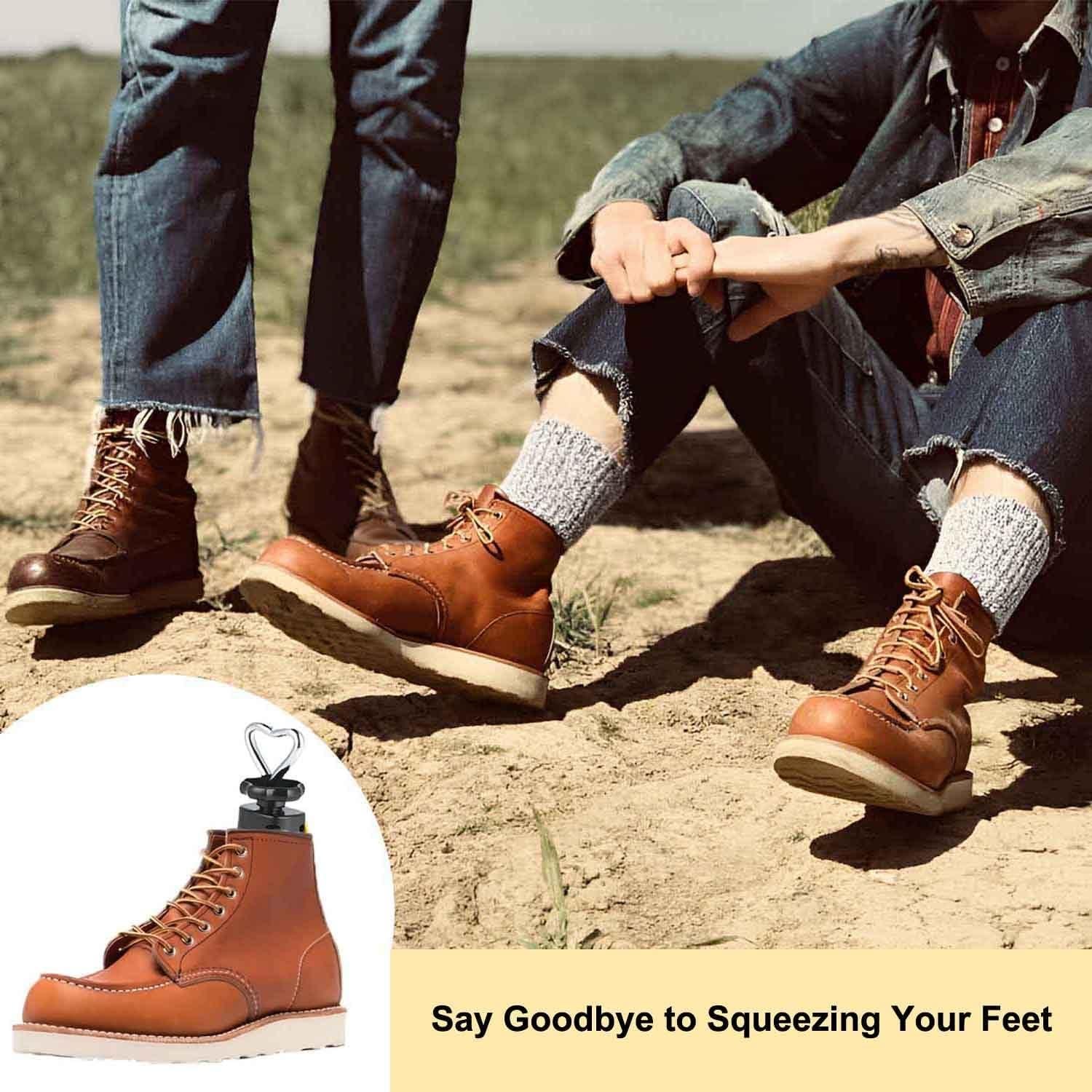 Estirador de Zapatos Universal Amarillo - Ajuste Hombre/Mujer