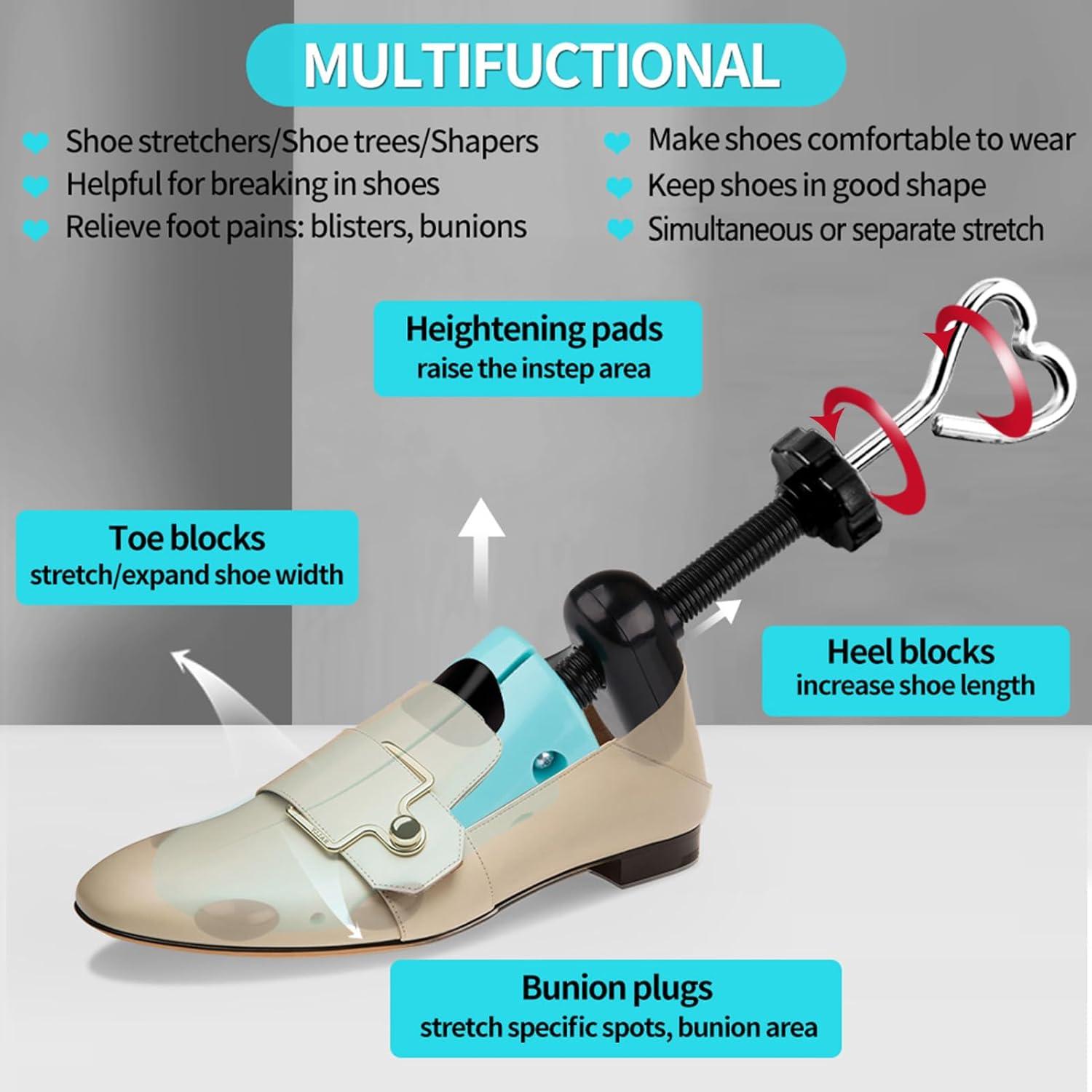 Estirador de Zapatos Yalumo Ajustable para Mujeres Talla 5.5-10