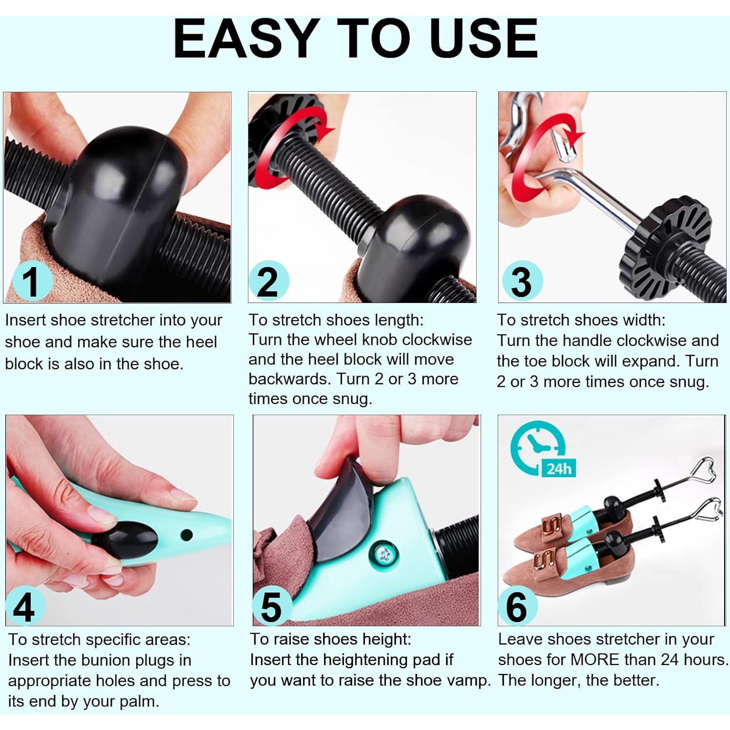 Estirador de Zapatos Yalumo Ajustable para Mujeres Talla 5.5-10