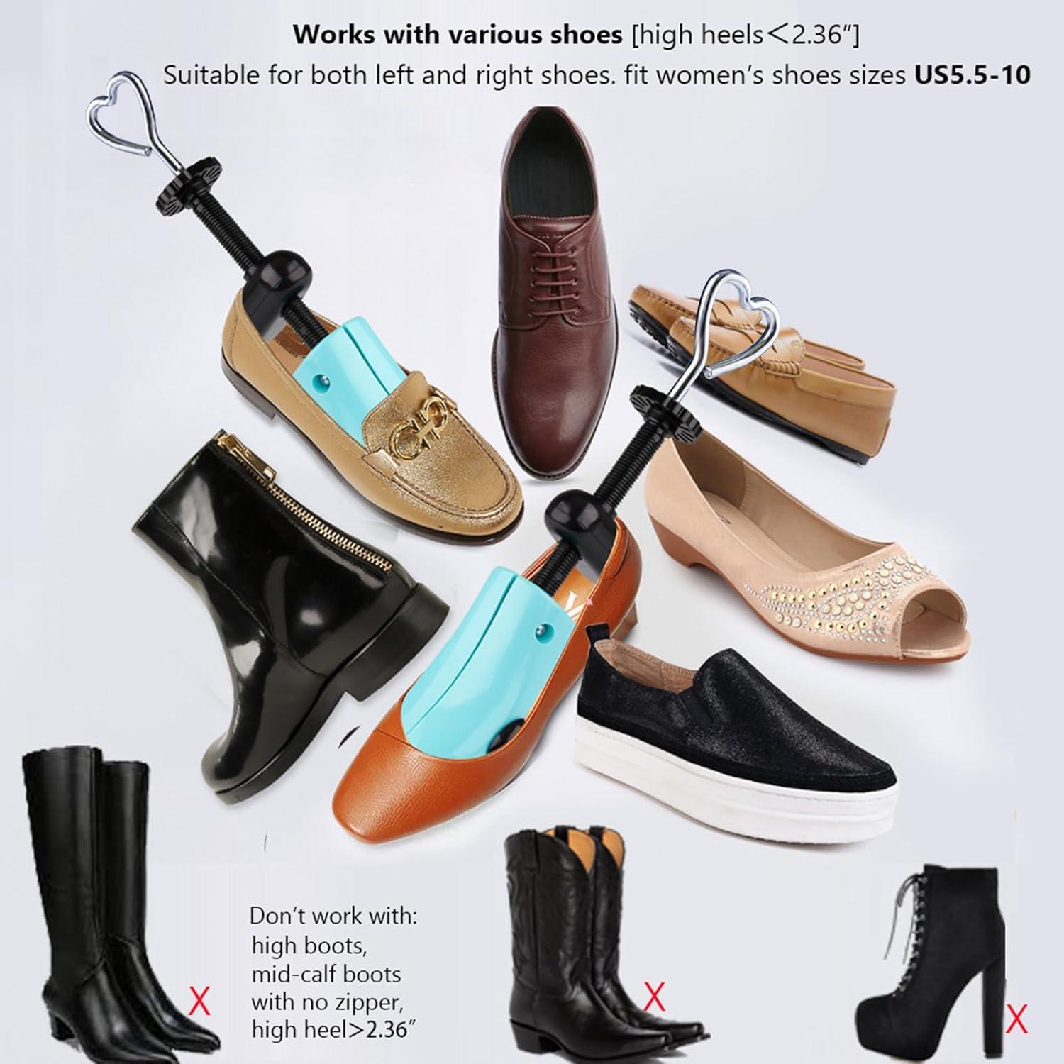 Estirador de Zapatos Yalumo Ajustable para Mujeres Talla 5.5-10