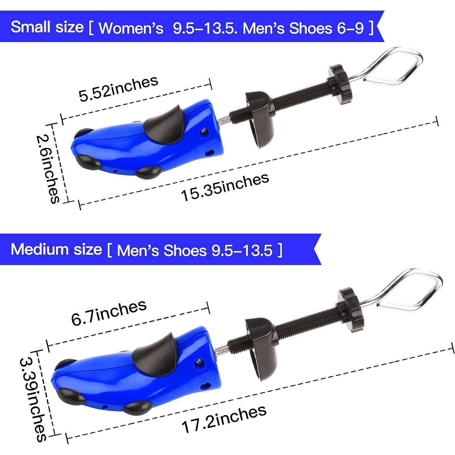 Estirador de Zapatos Profesional Premium 4 Vías con Almohadillas