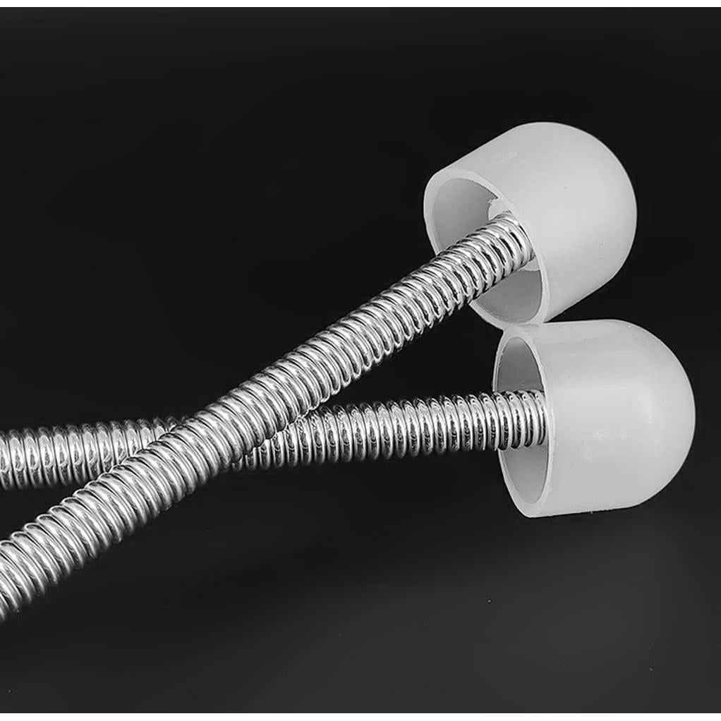 2 Pares de Árboles de Zapatos Plástico Negro 27 cm Ajustables