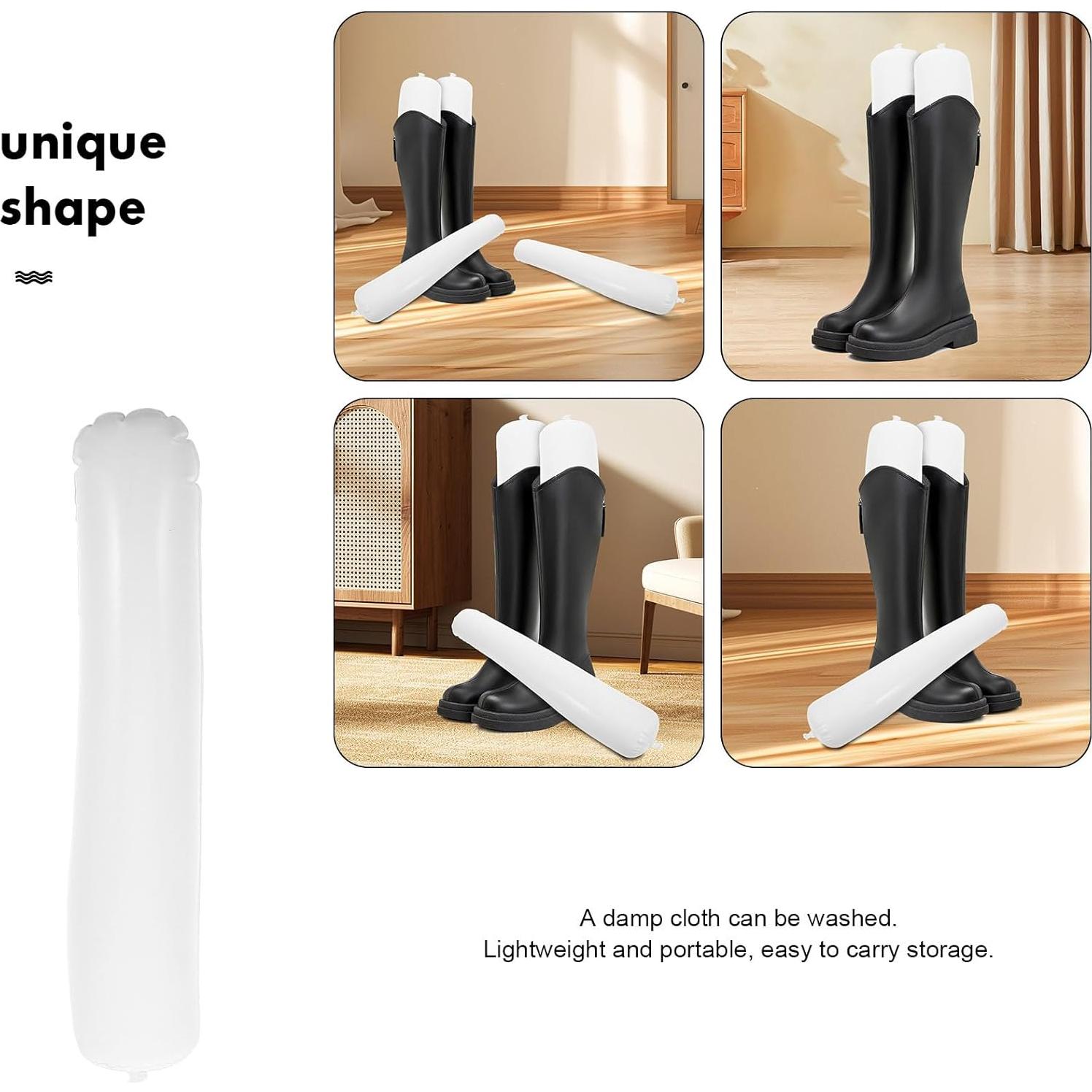 Estiradores de Botas Inflables SAFIGLE - 3 Pares 50cm PVC
