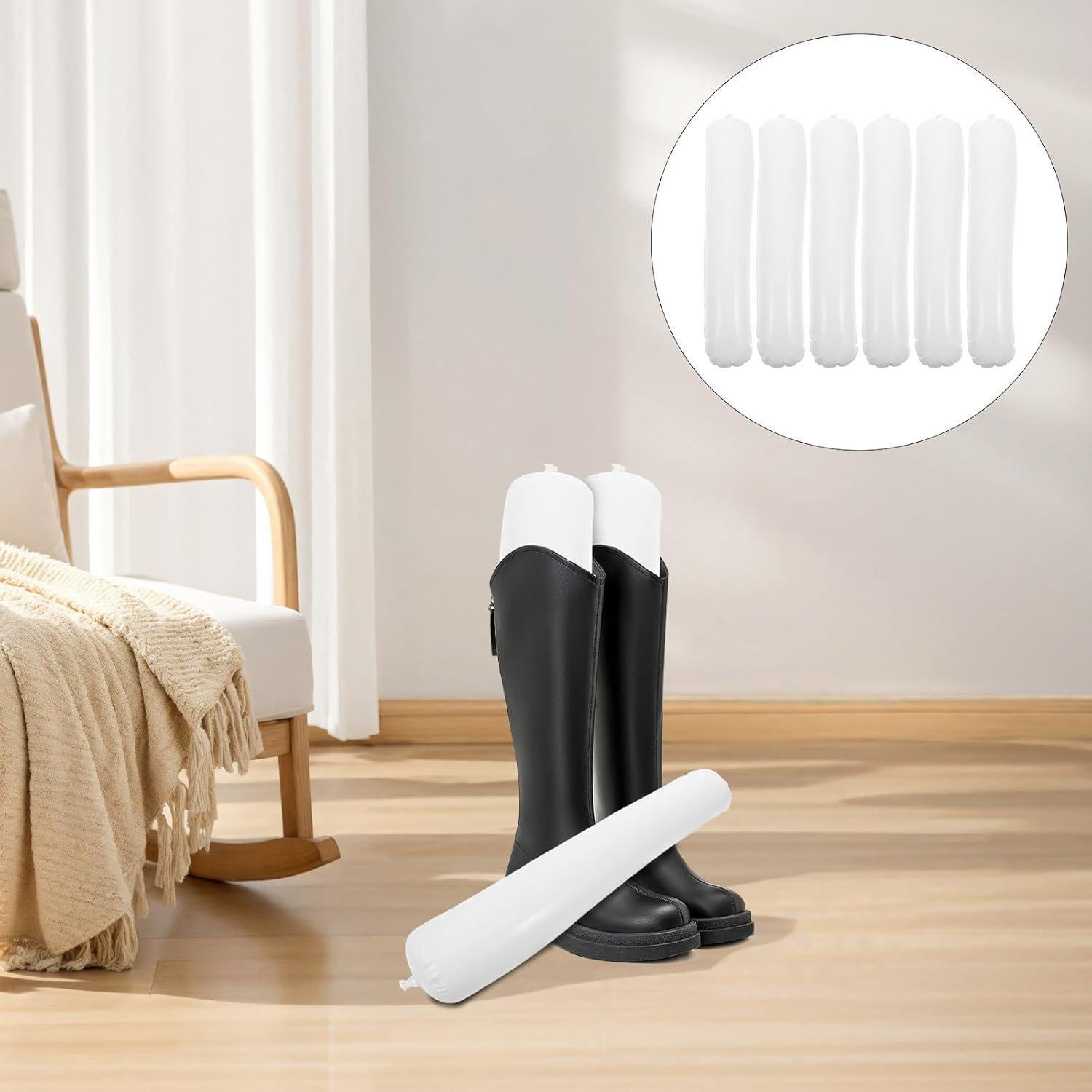 Estiradores de Botas Inflables SAFIGLE - 3 Pares 50cm PVC