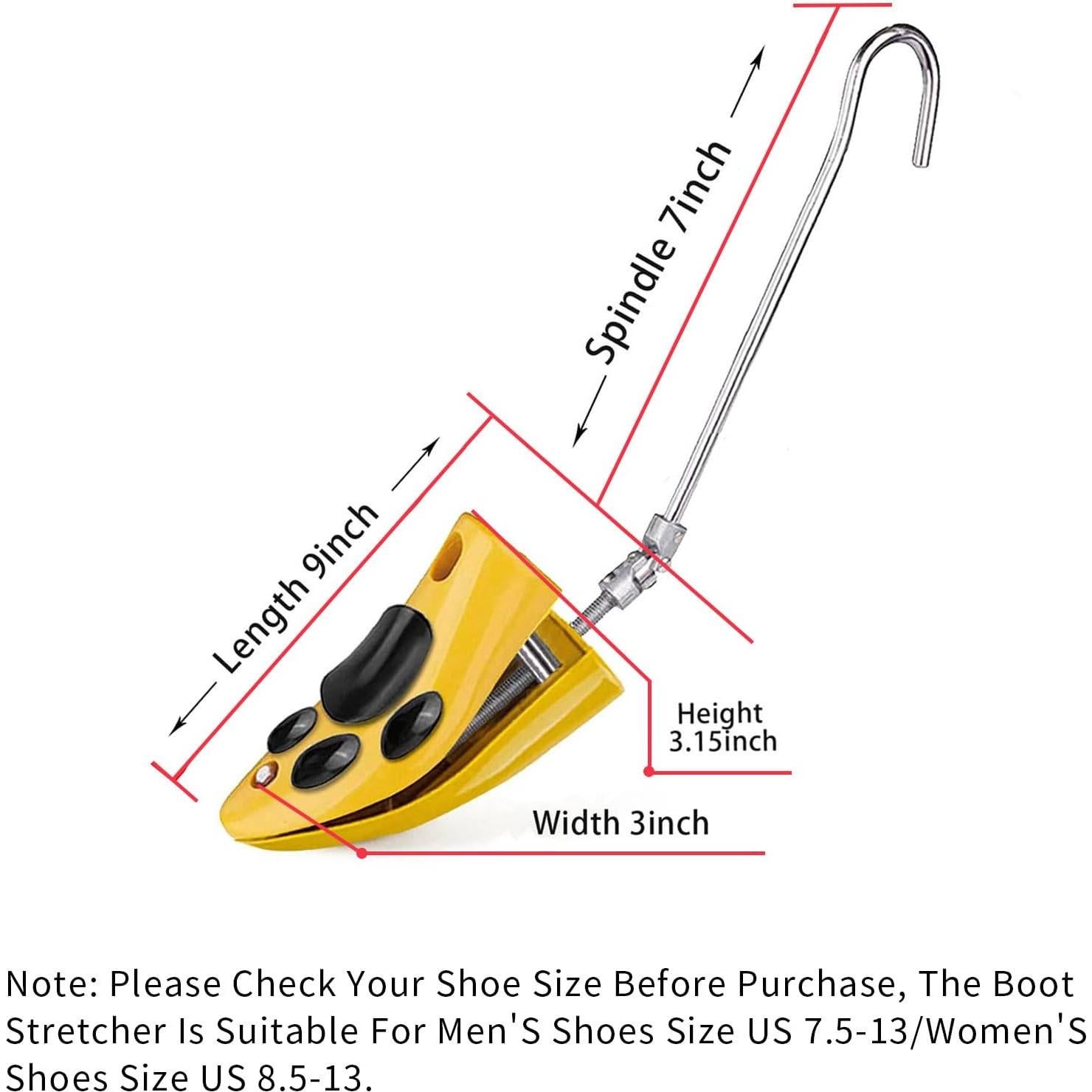 Estirador de Botas Unisex ABS para Botas de Vaquero - Talla 40-48