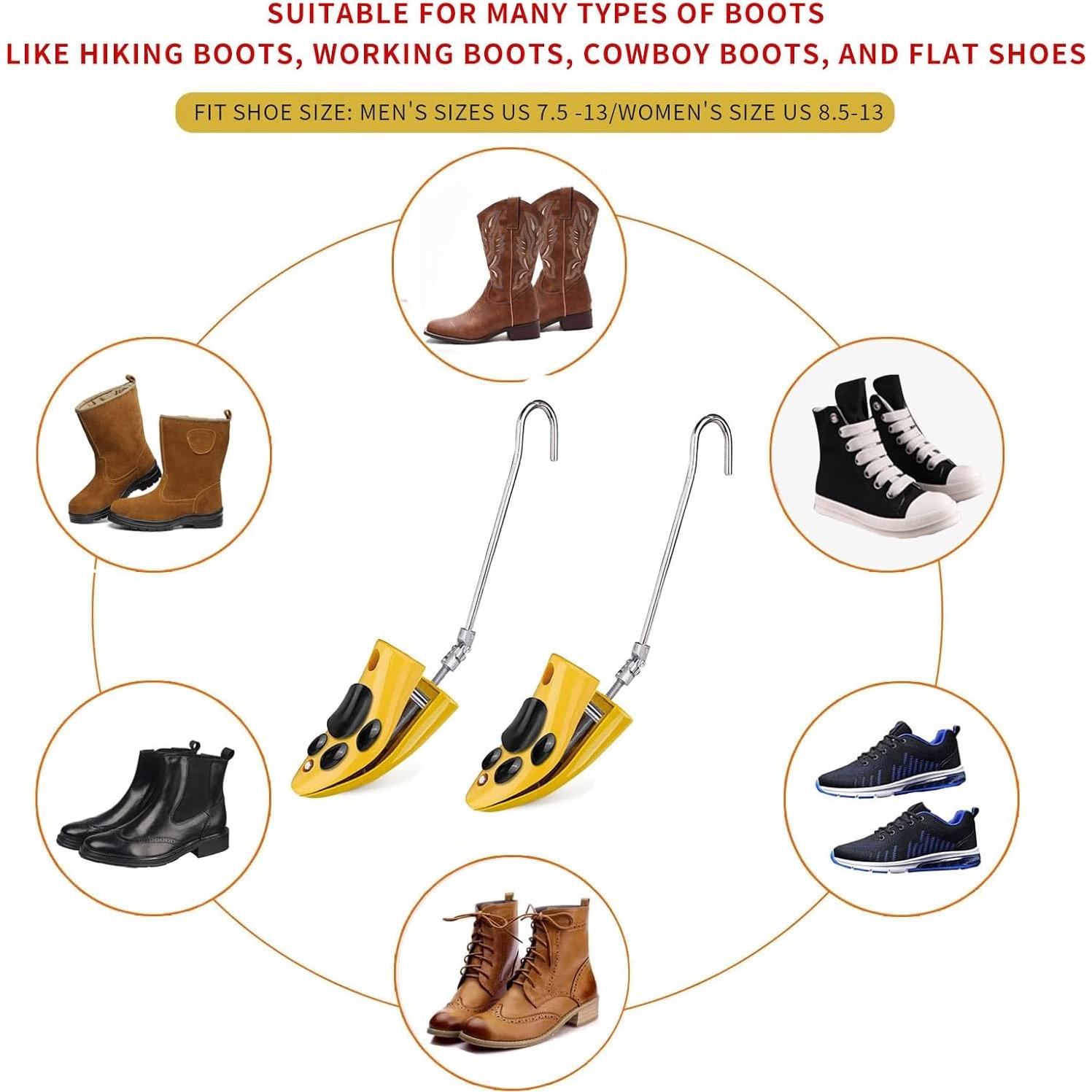 Estirador de Botas Unisex ABS para Botas de Vaquero - Talla 40-48