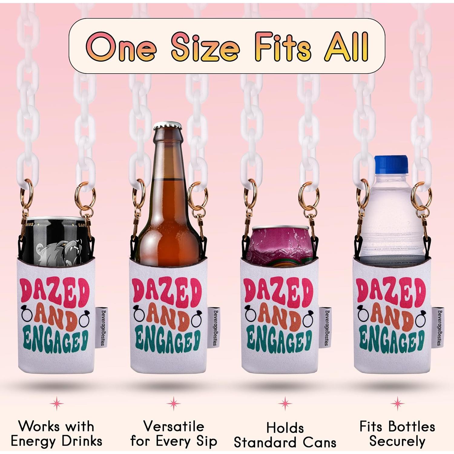 Manga Enfriadora de Neopreno Beverage Besties con Cadena