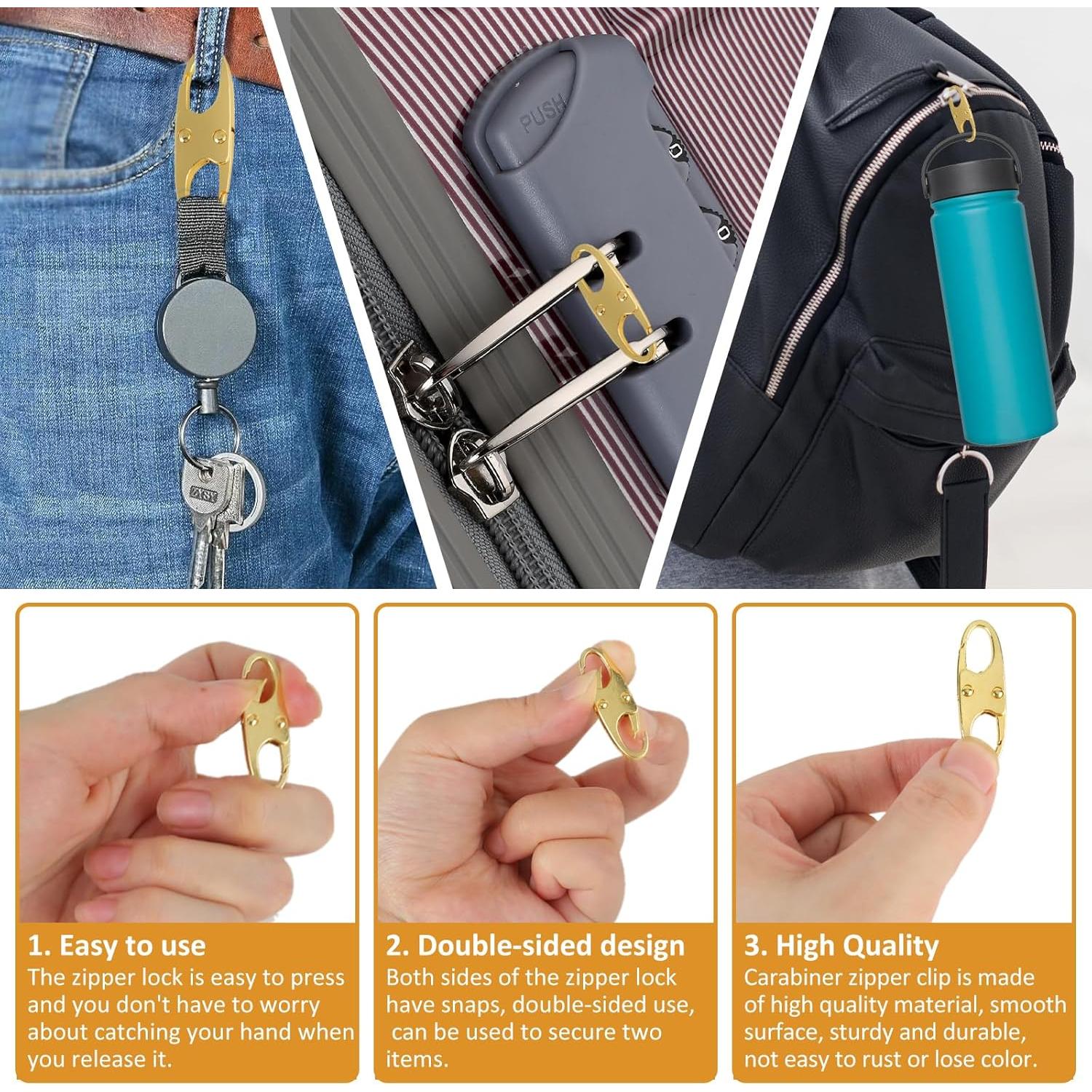 Candado Combinado Antirrobo Phinus 21PCS Dorado para Equipaje