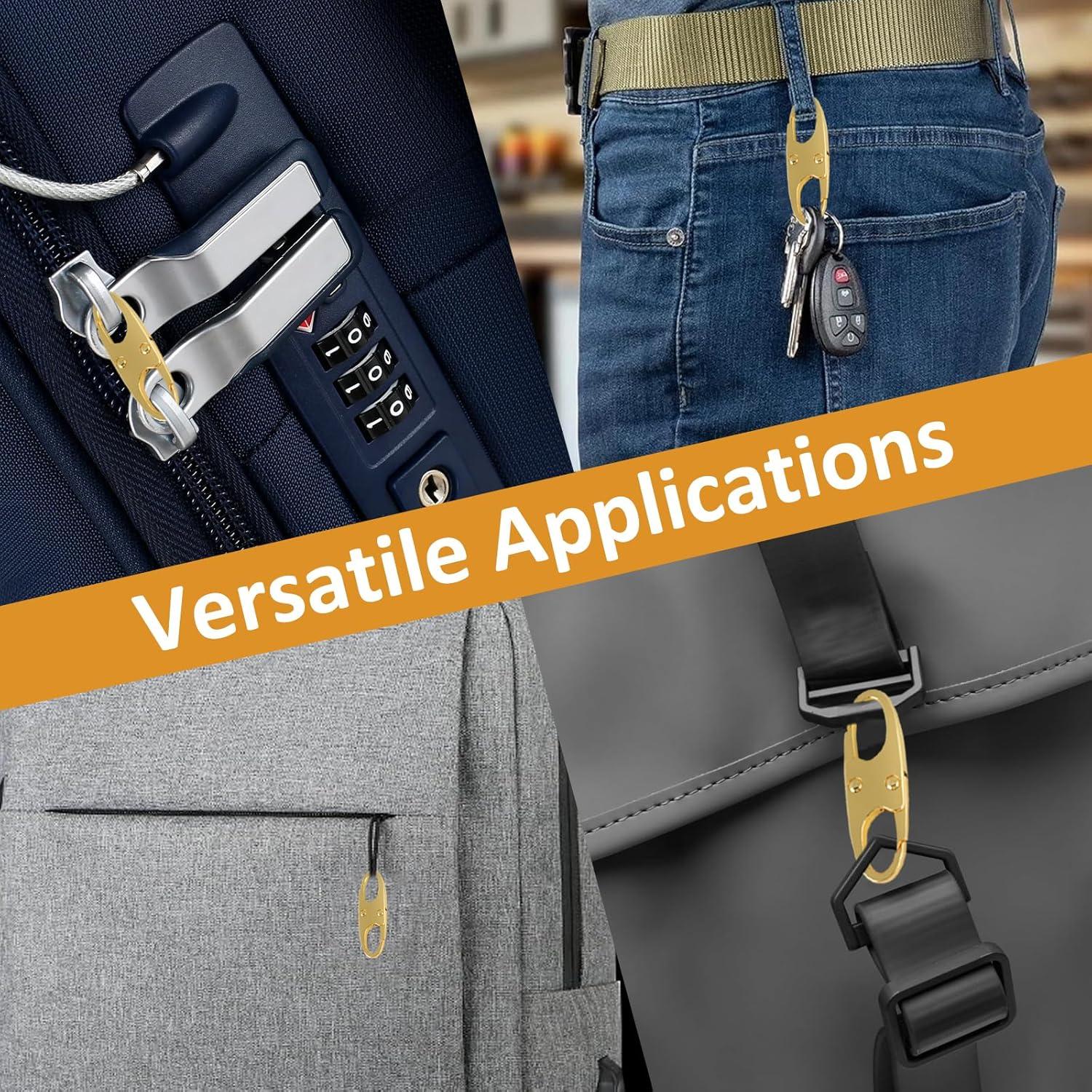 Candado Combinado Antirrobo Phinus 21PCS Dorado para Equipaje