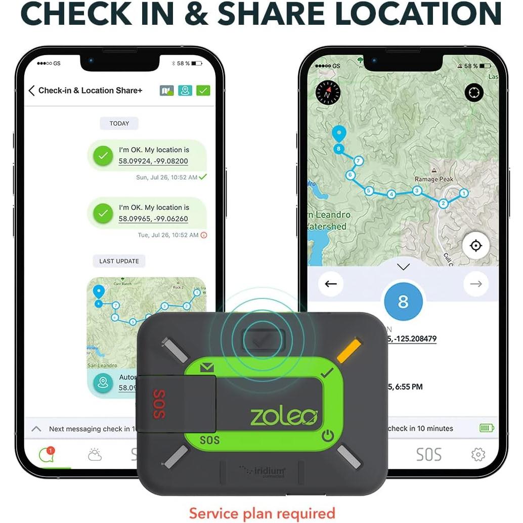 Comunicador Satelital ZOLEO ZL1000 con GPS y SOS