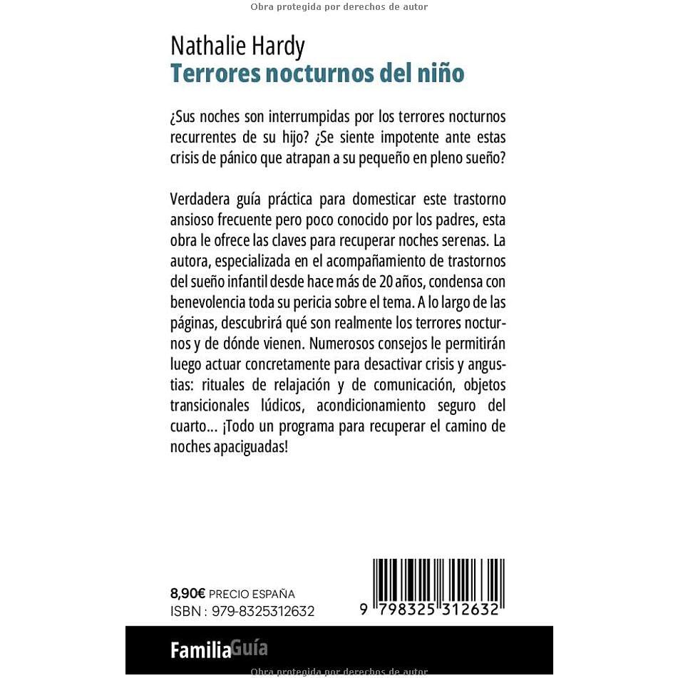 Terrores nocturnos del niño: Guía de supervivencia para padres agotados (Spanish Edition)