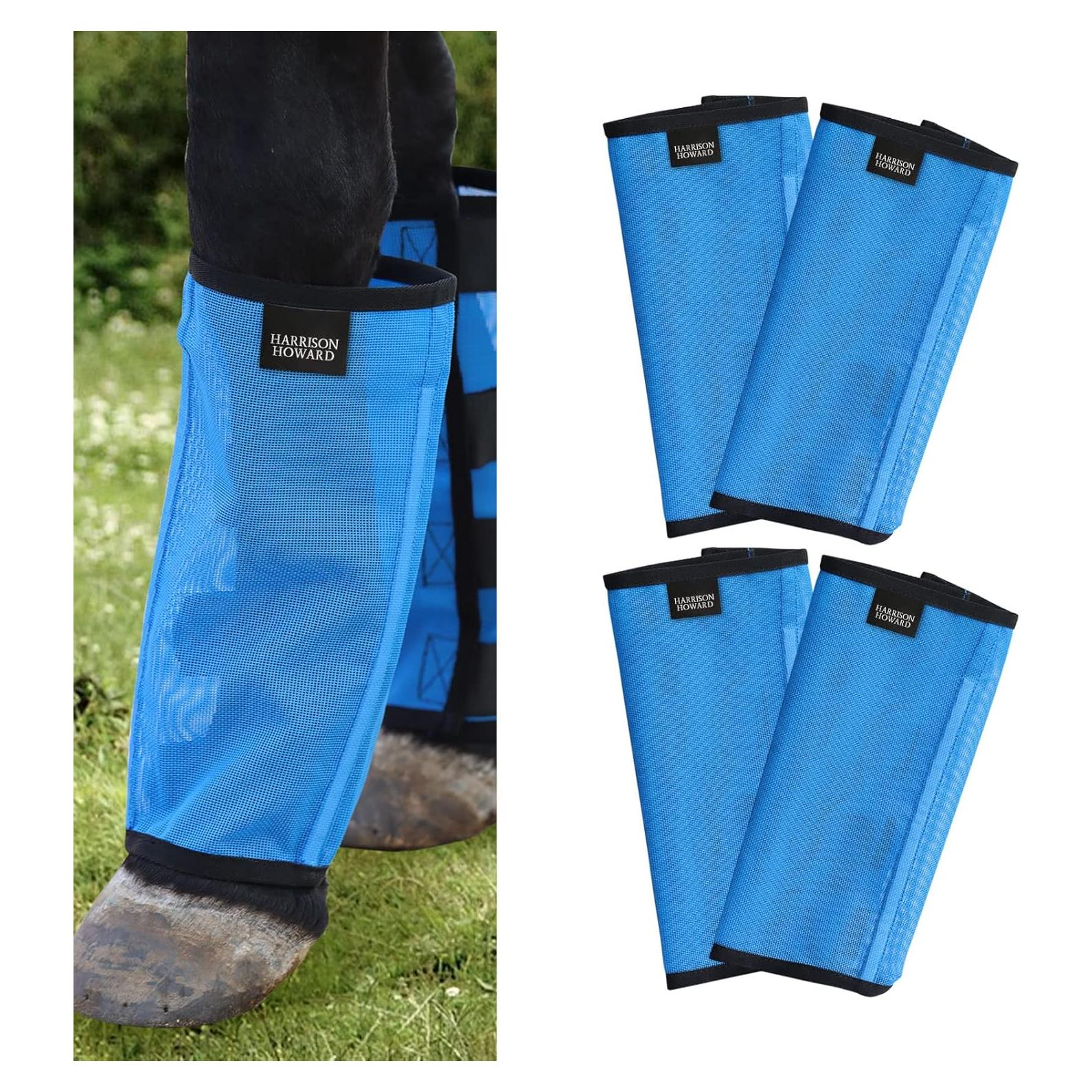 Botas de Mosca Harrison Howard Medianas Azul Cielo UV 4 Piezas