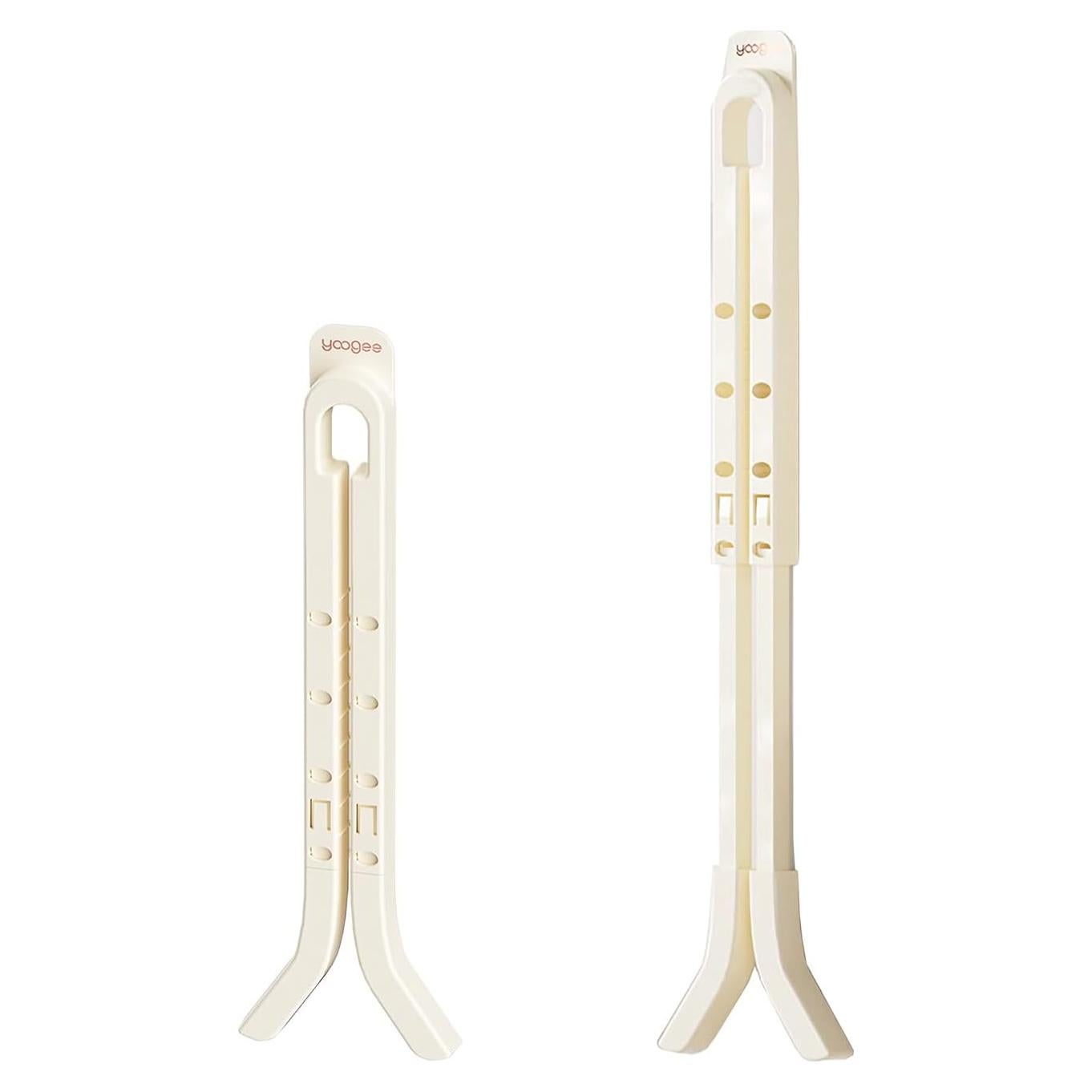 Soportes para Botas Largas Ajustables 2 Piezas - Color Crema