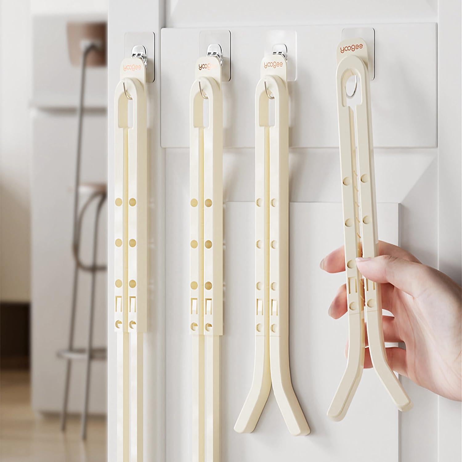 Soportes para Botas Largas Ajustables 2 Piezas - Color Crema