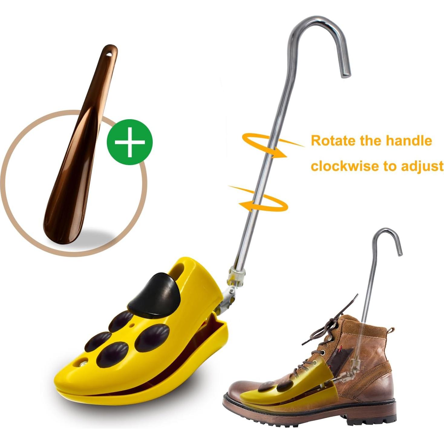 Estiradores de Botas Ajustables 2 Piezas para Hombres y Mujeres