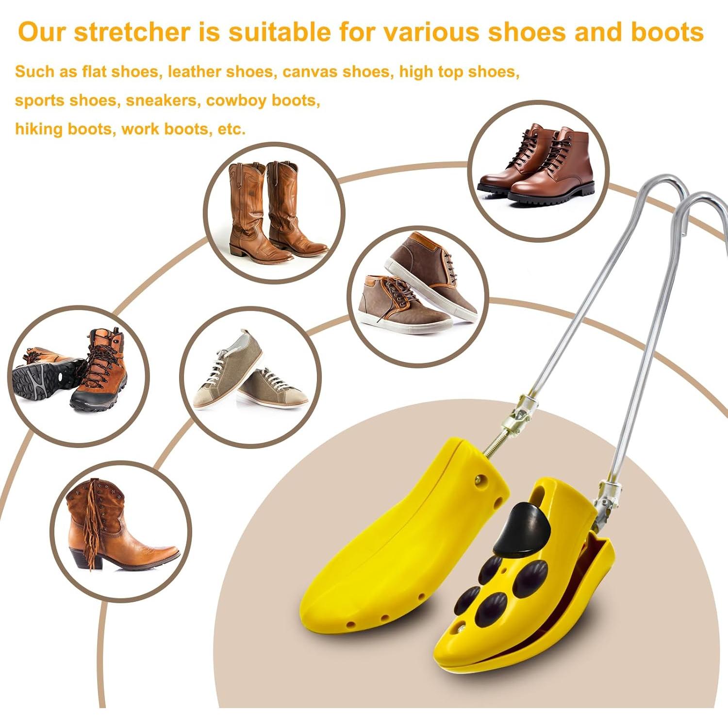 Estiradores de Botas Ajustables 2 Piezas para Hombres y Mujeres