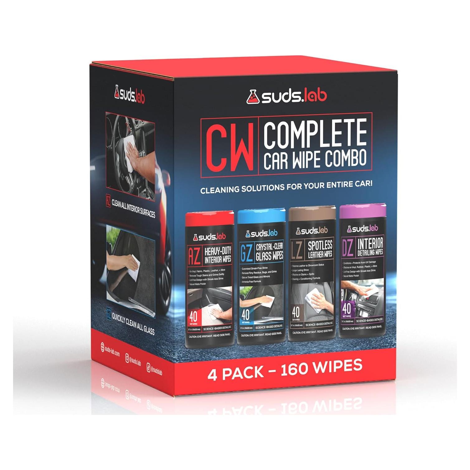 Toallitas Multiusos Suds Lab - Paquete de 160 Toallitas