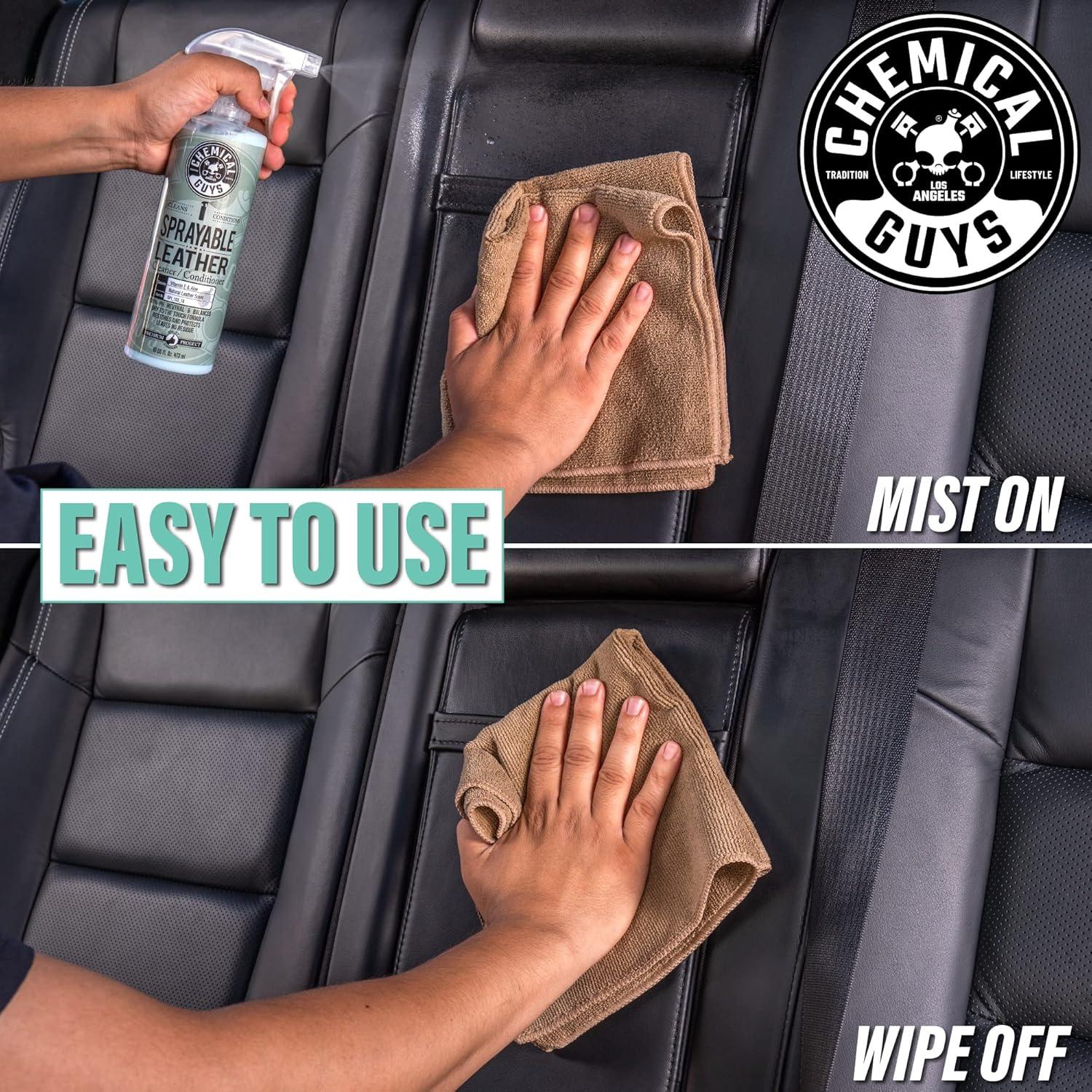 Limpiador y Acondicionador de Cuero Chemical Guys 473 ml