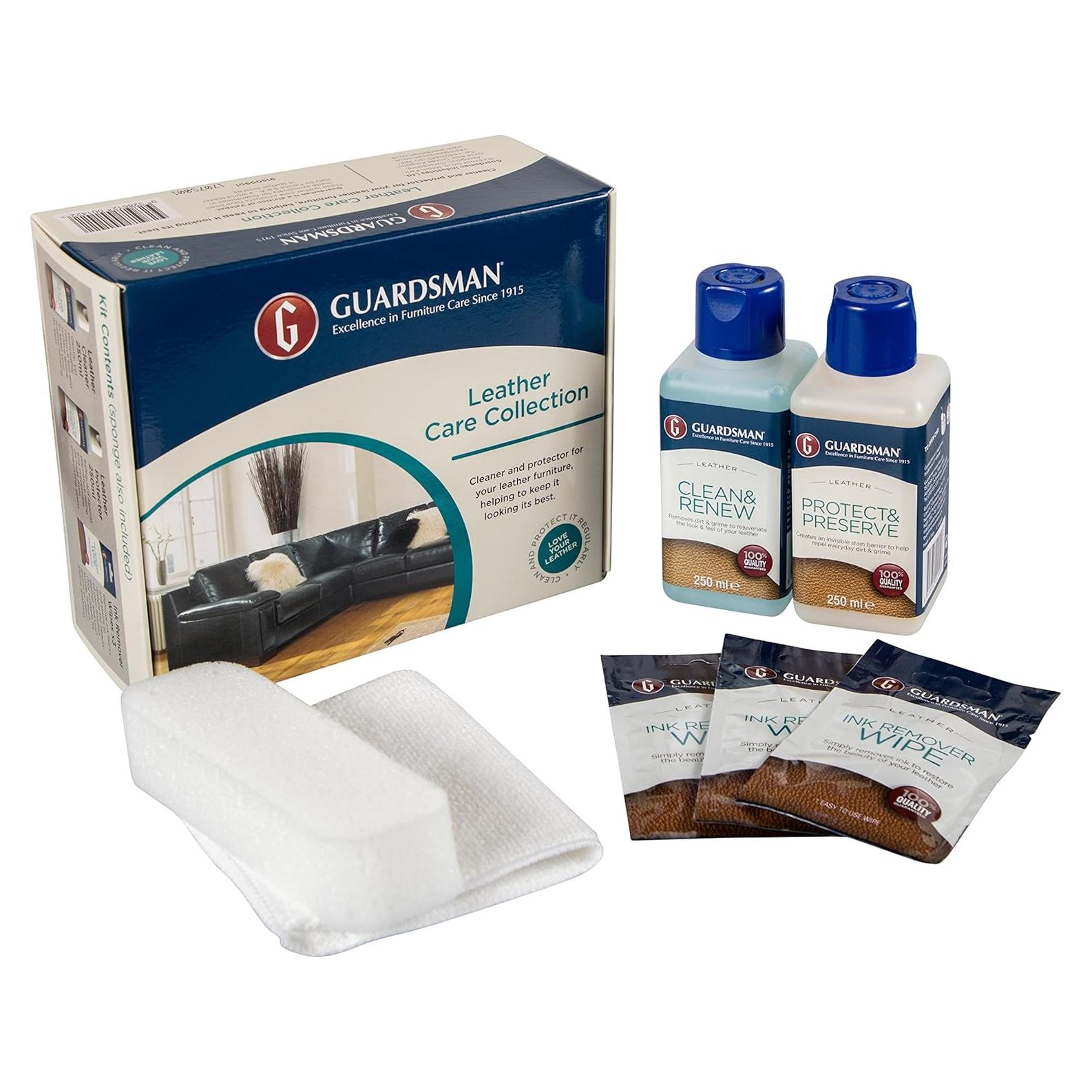 Colección Cuidado Cuero Guardsman - Limpiador y Protector 250ml