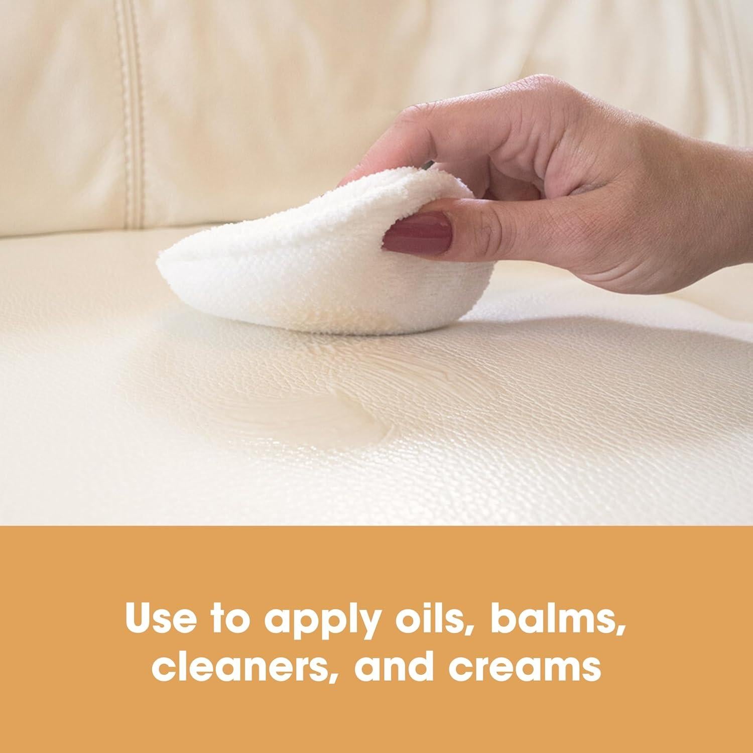 Esponjas Aplicadoras de Microfibra Furniture Clinic | 2 Unidades para Cuero