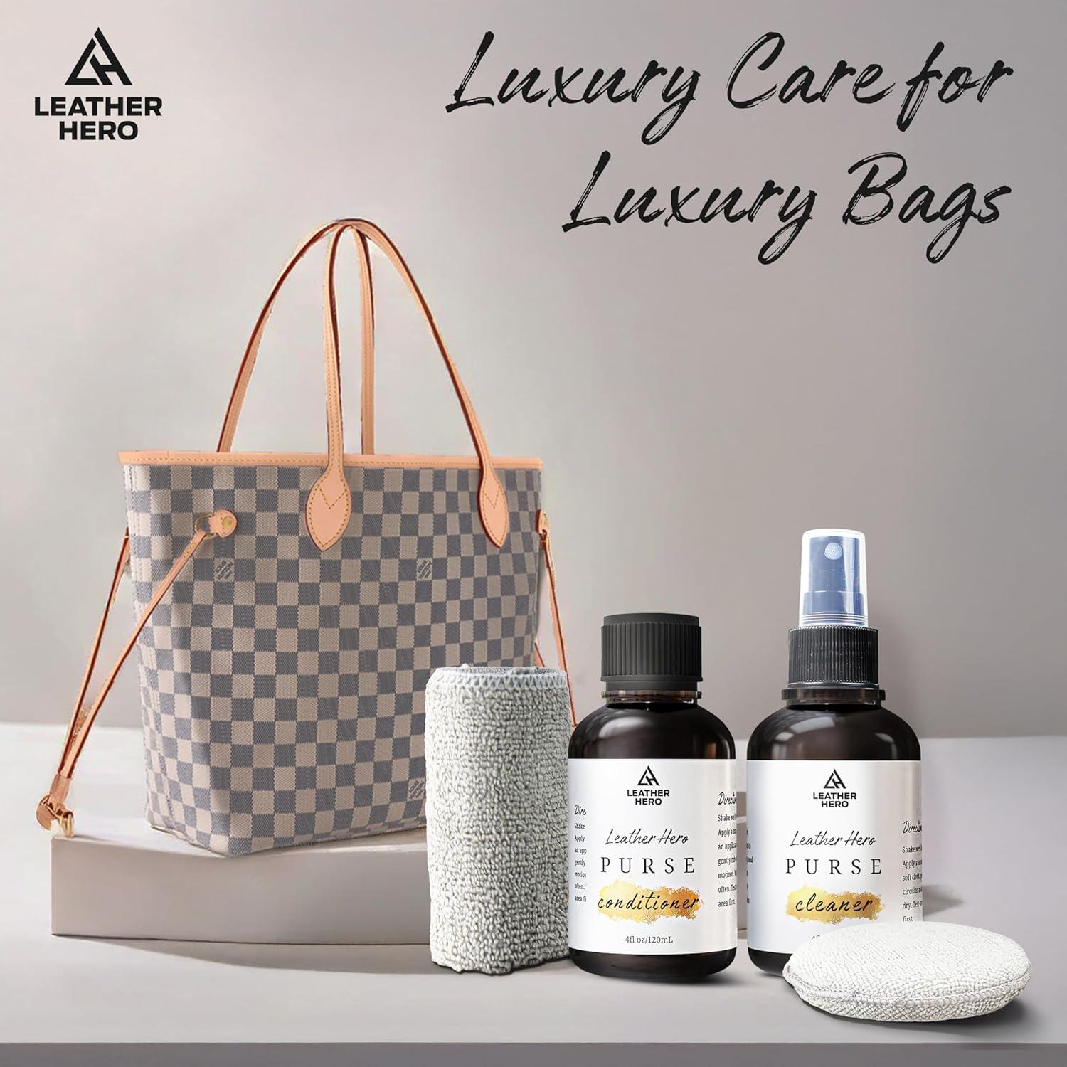 Kit de Cuidado de Cuero - Limpiador y Acondicionador 4oz