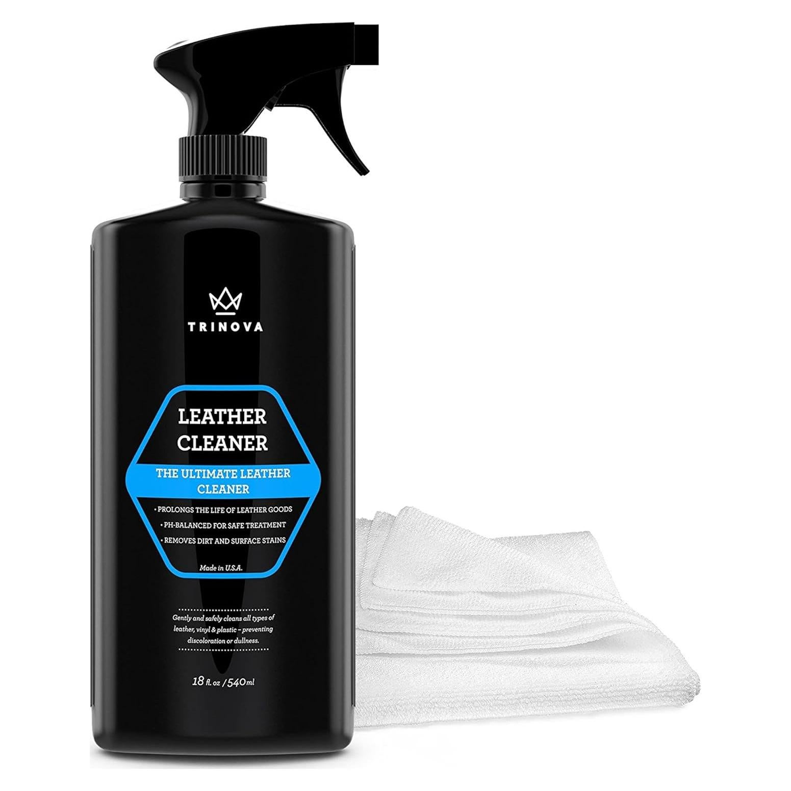 Limpiador de Cuero TriNova 510ml para Sofás y Vehículos