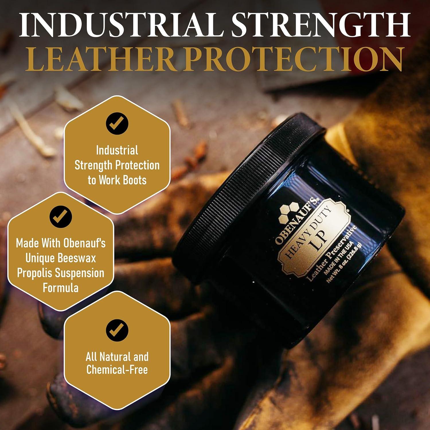 Conservante de Cuero Obenauf's 227g - Acondicionador Natural