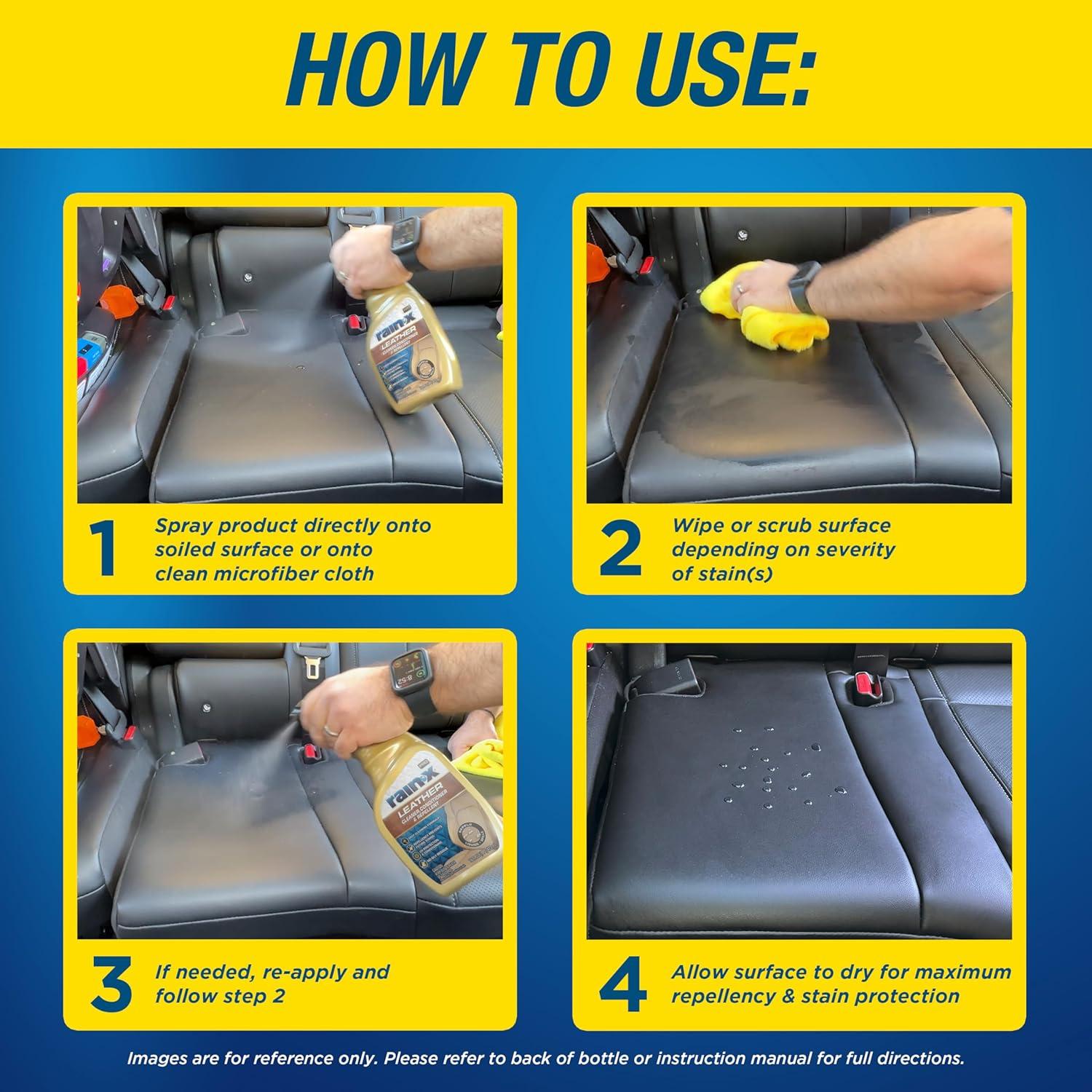 Limpiador Acondicionador Repelente de Cuero Rain-X 0.54 kg