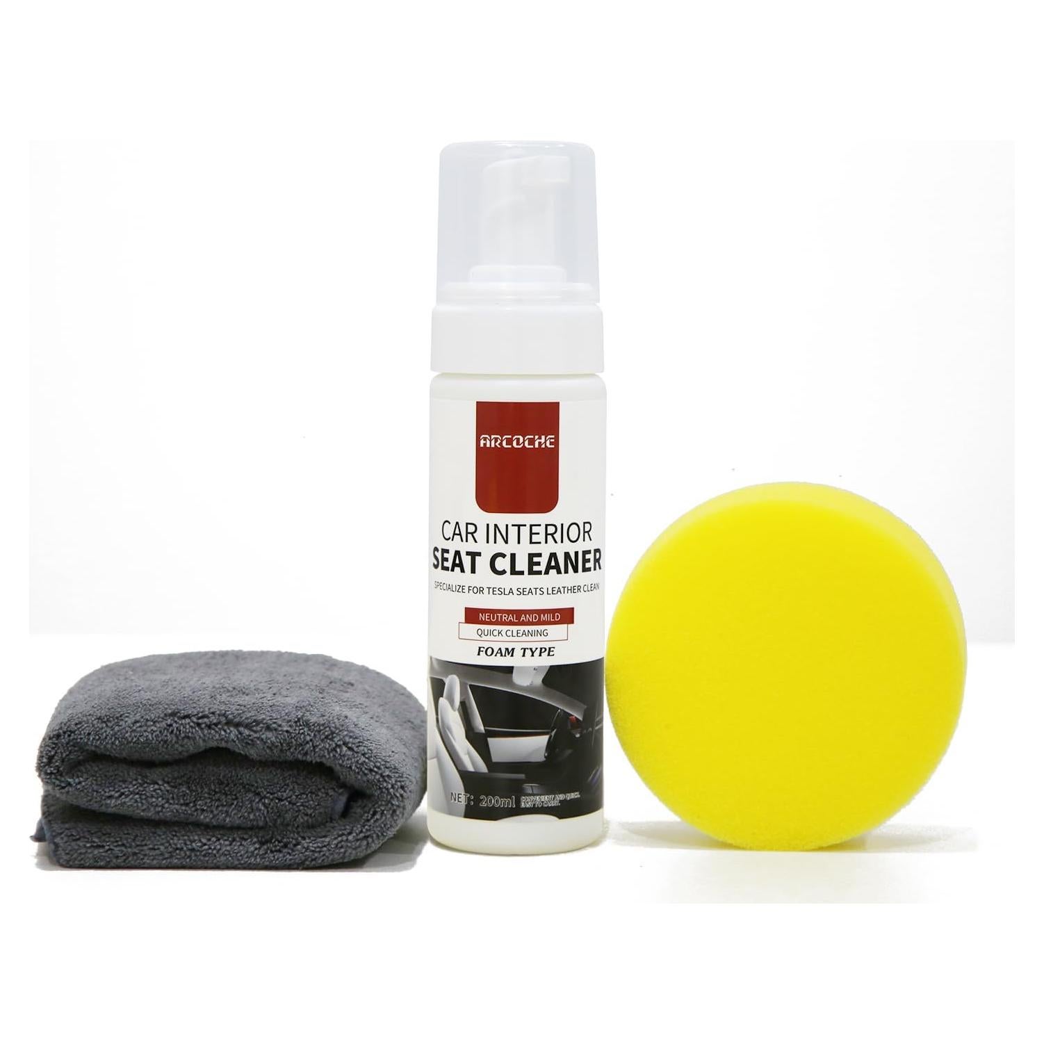 Limpiador de Asientos de Cuero Arcoche para Tesla Model Y 3 S X