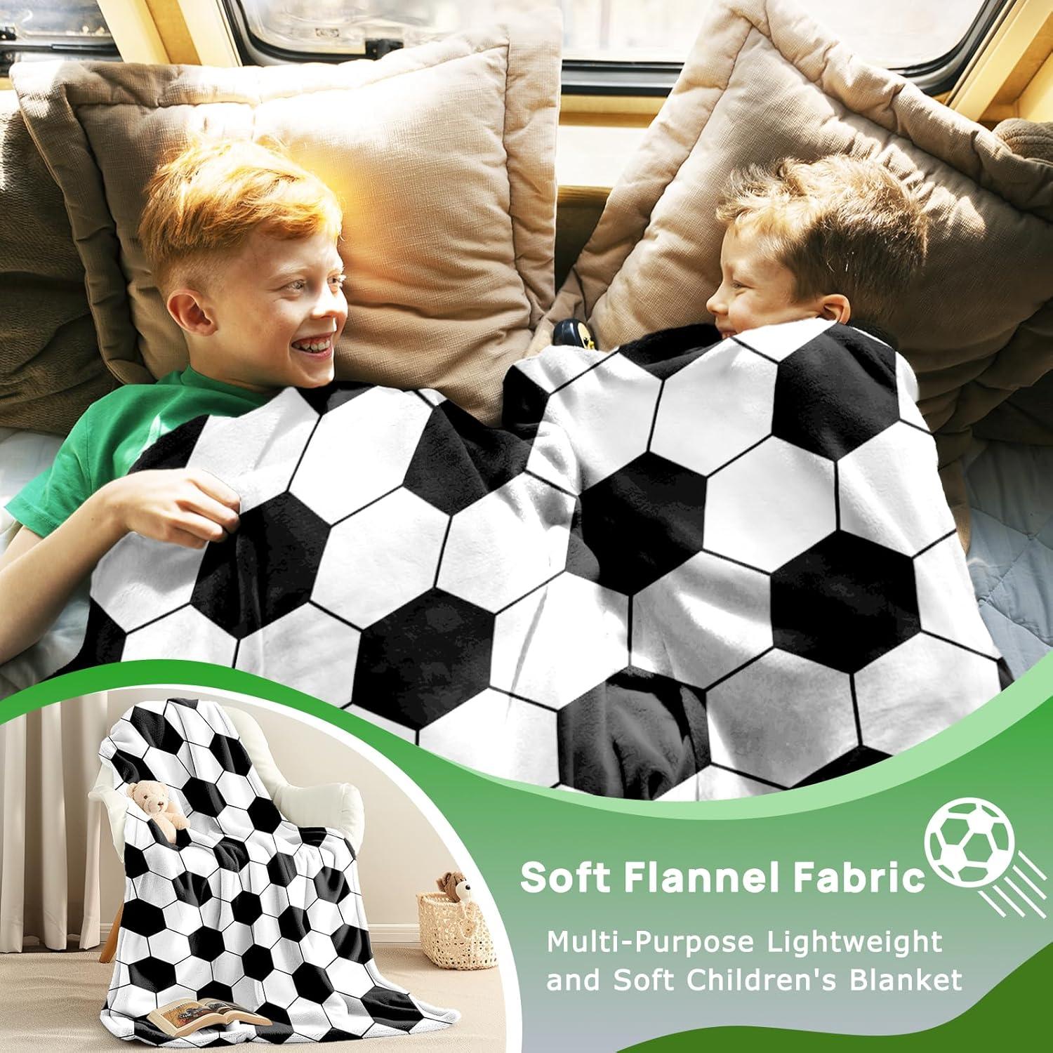 Manta de Fútbol KING DARE 101.6x127 cm para Niños