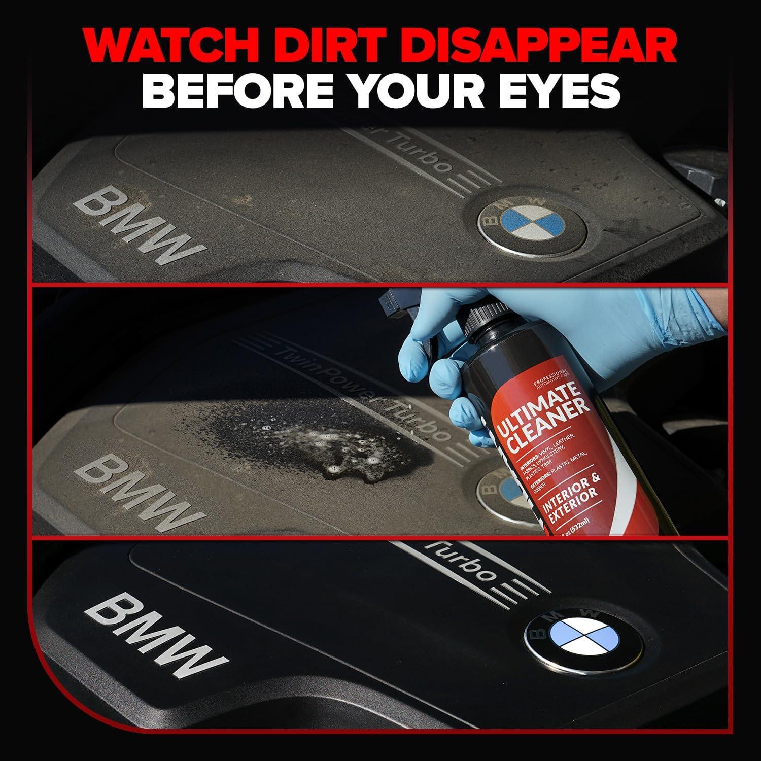 Limpiador Interior Carfidant 32oz - Elimina Manchas y Olores