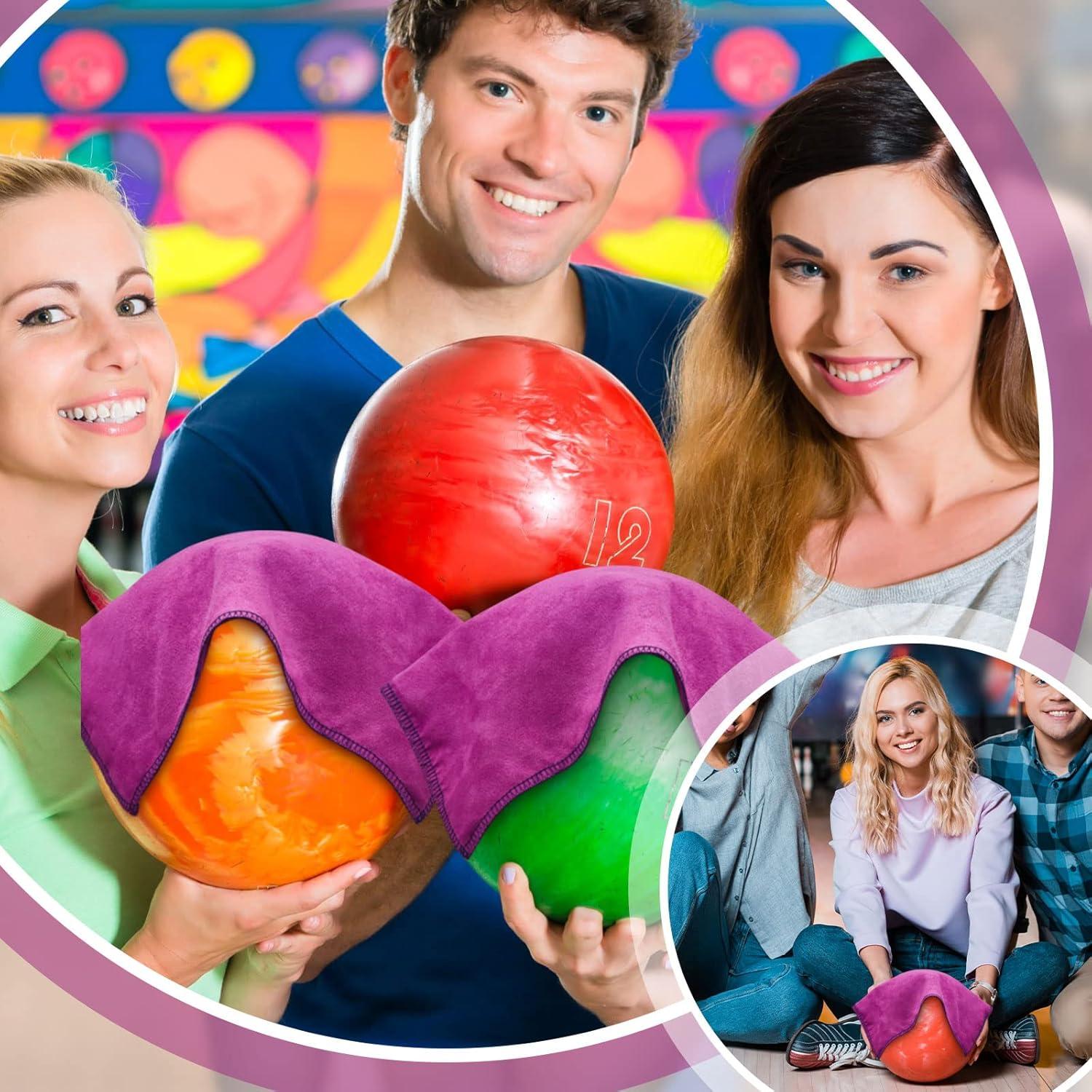 Toalla de Limpieza Patelai Microfibra para Bola de Boliche 30x25cm