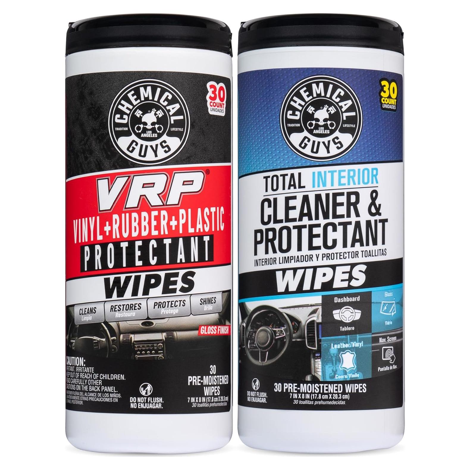 Toallitas Limpiadoras y Protectores Chemical Guys 60 Ct