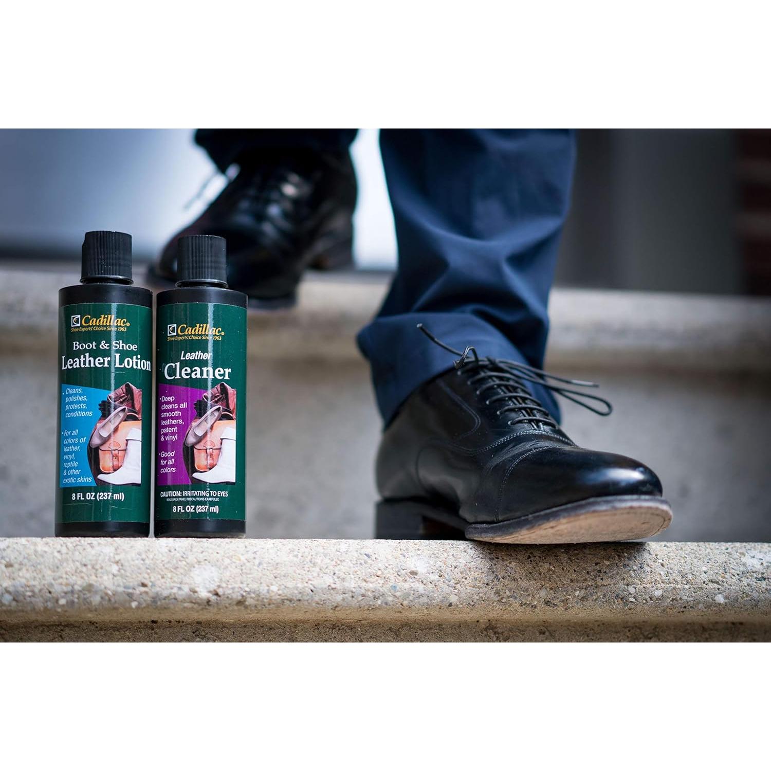 Limpiador de Cuero Cadillac 221g - Ideal para Zapatos y Muebles