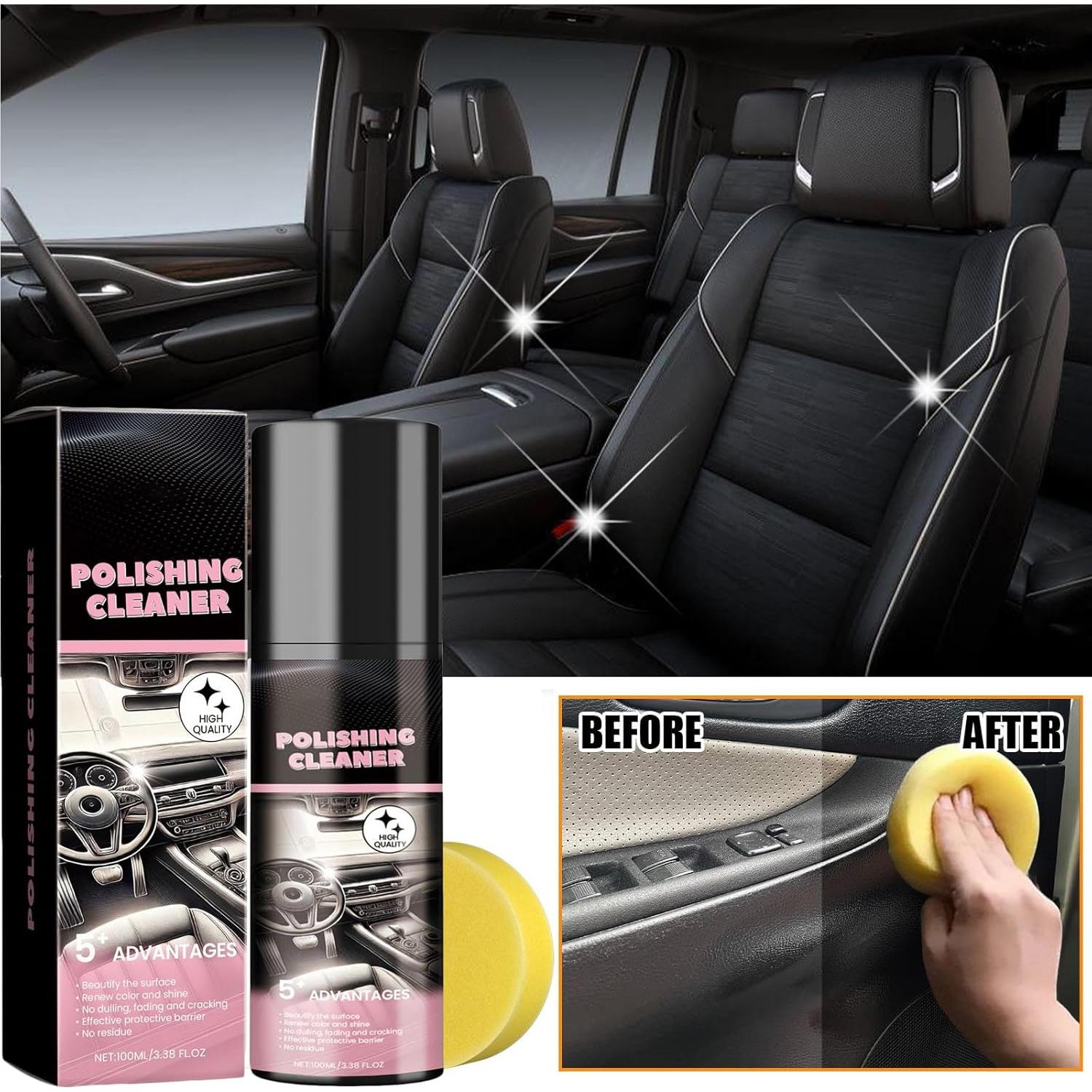 Limpiador Abrillantador de Interior de Auto Omexry 1PC 140g