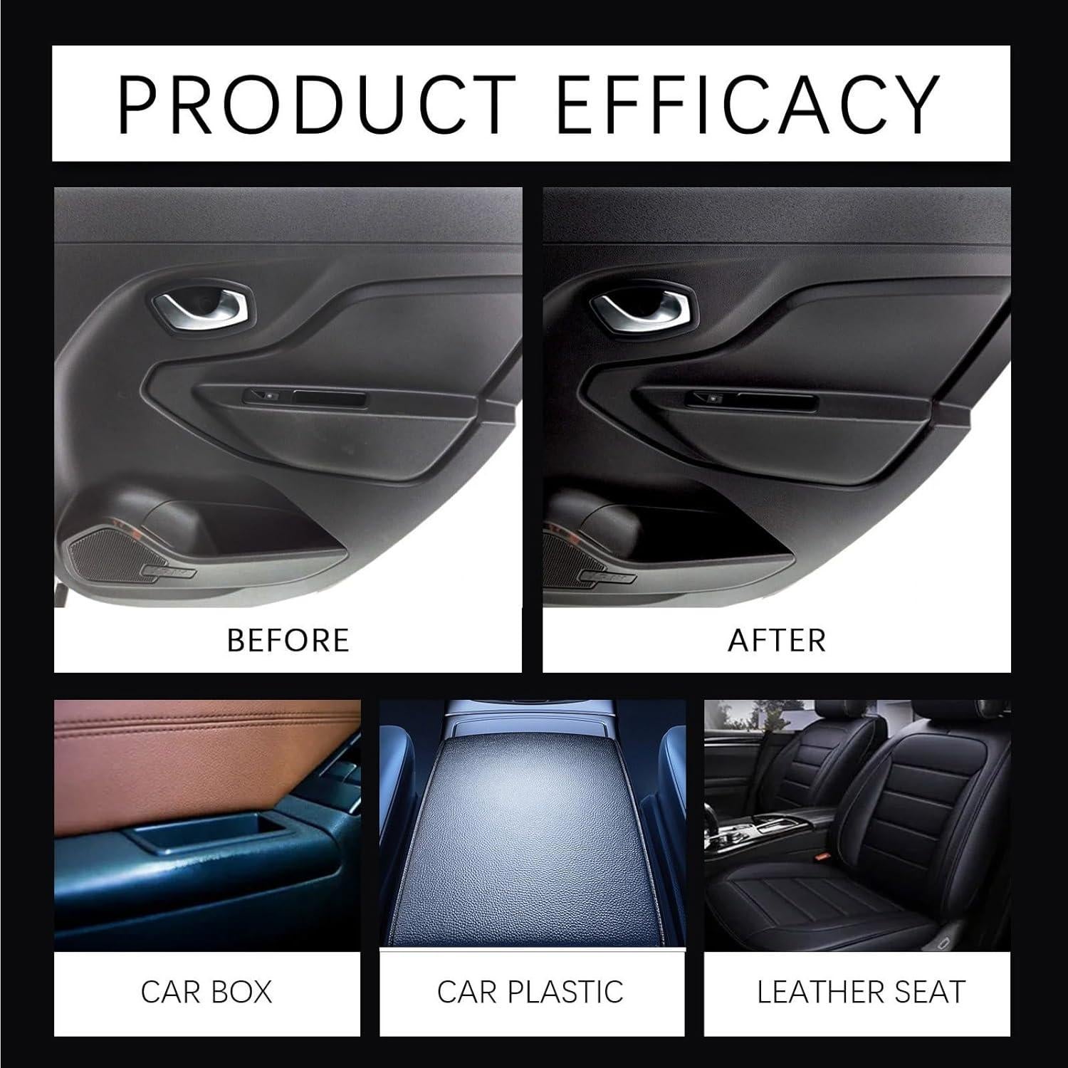 Limpiador Abrillantador de Interior de Auto Omexry 1PC 140g